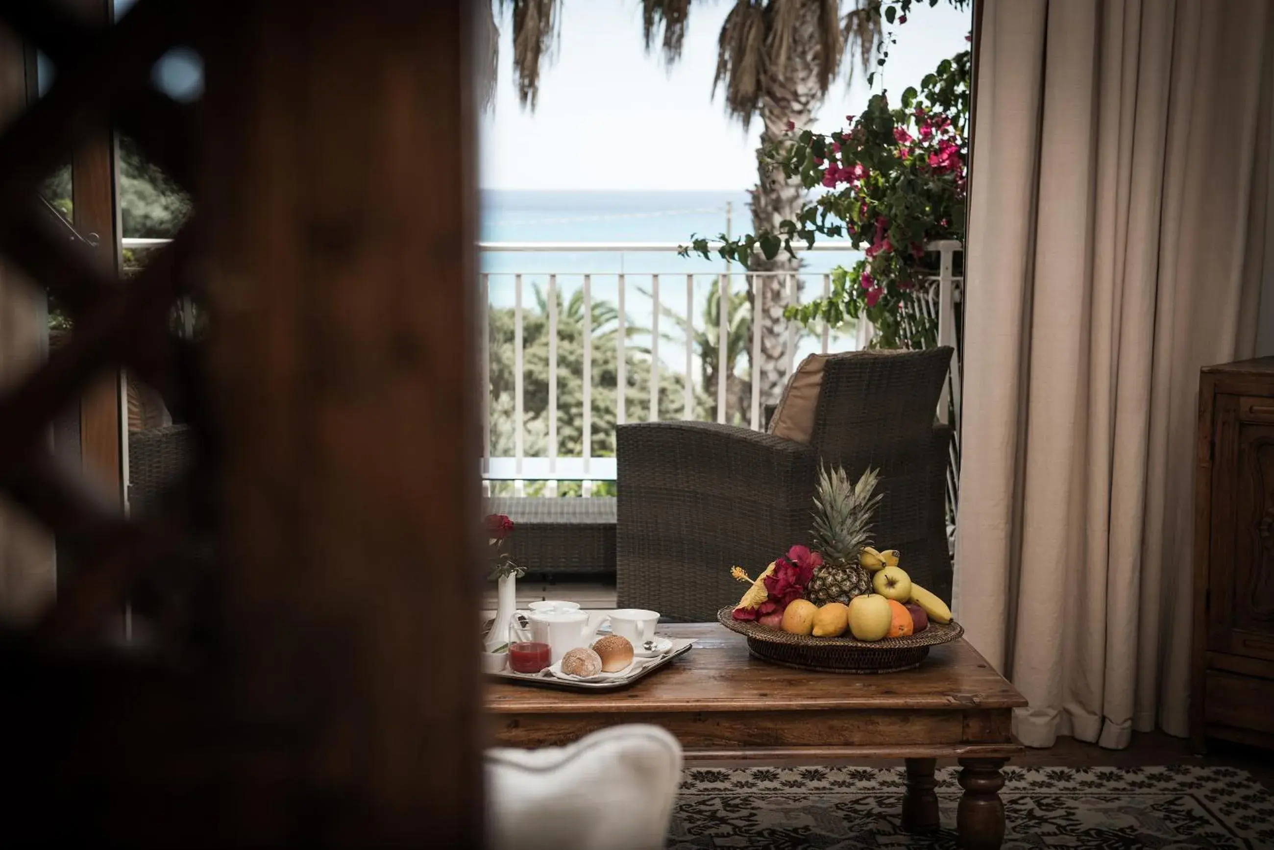 Sea view, Food in Hotel Simius Playa