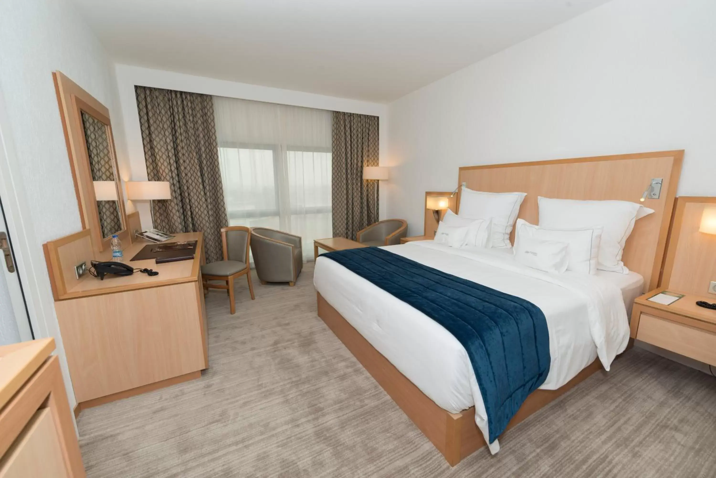 Deluxe Double Room in Hotel Tiama Abidjan Deluxe Double Room in Hotel Tiama Abidjan