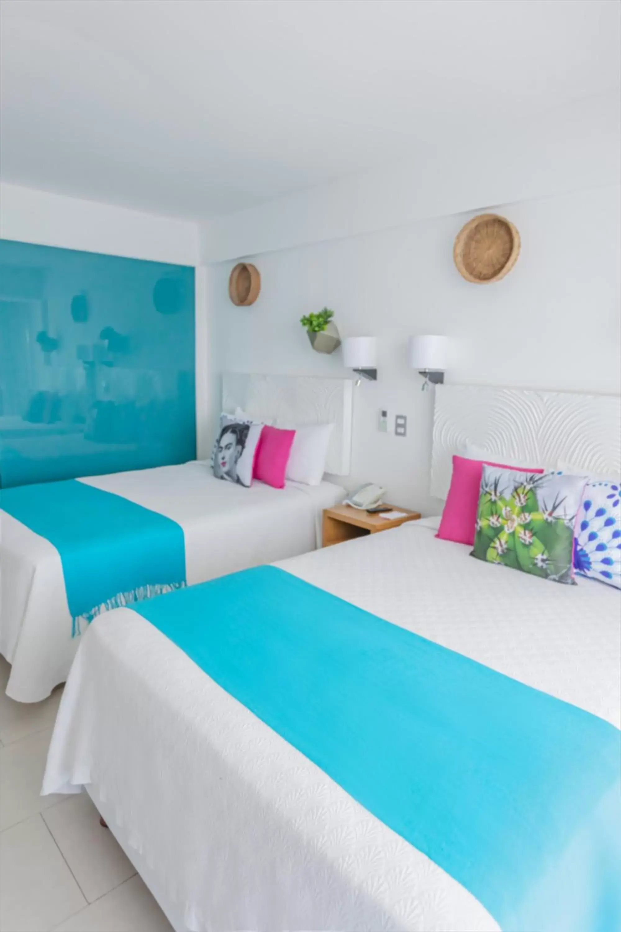 Bed in Mia Reef Isla Mujeres Cancun All Inclusive Resort