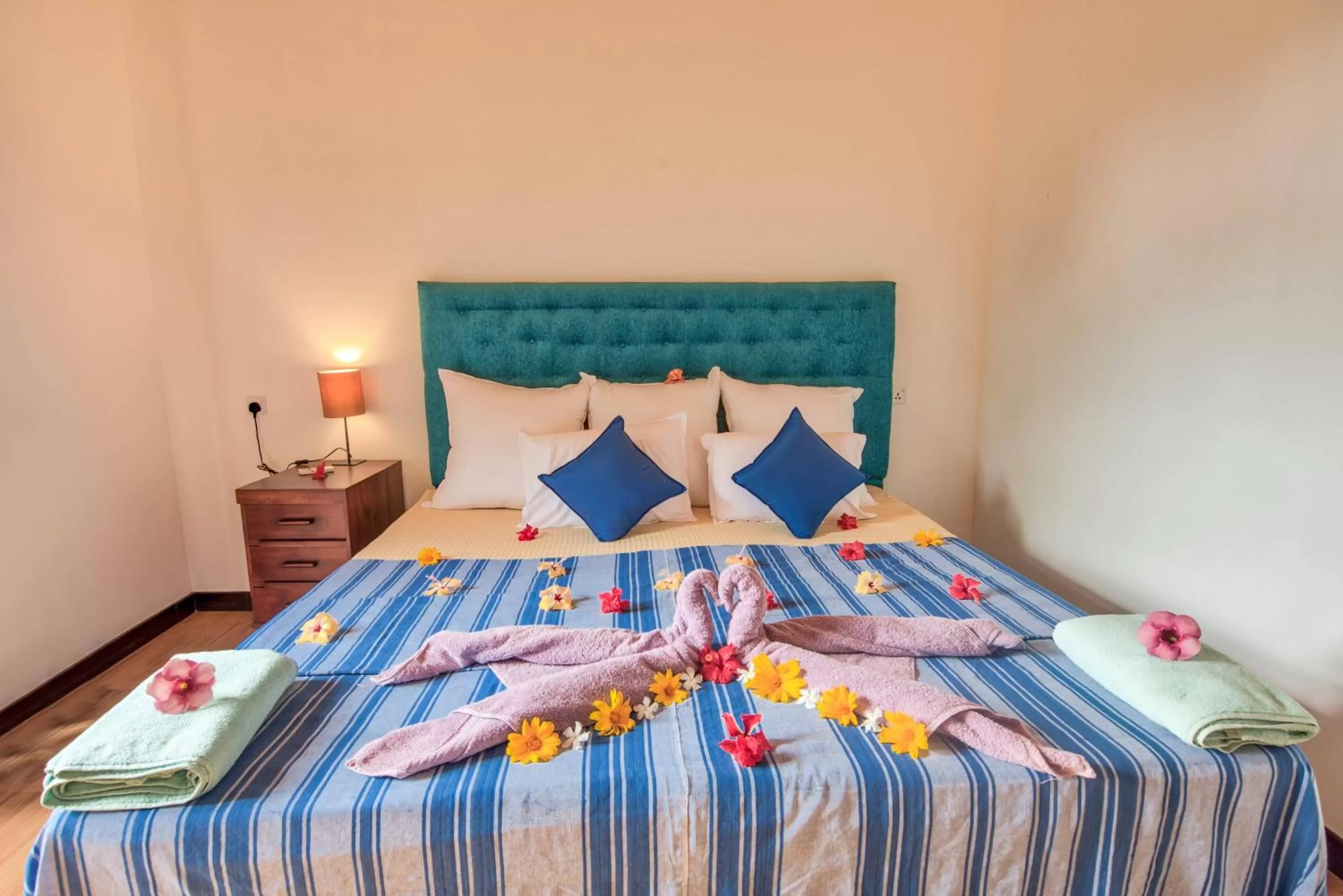 Bed in Ashiyana Hotel