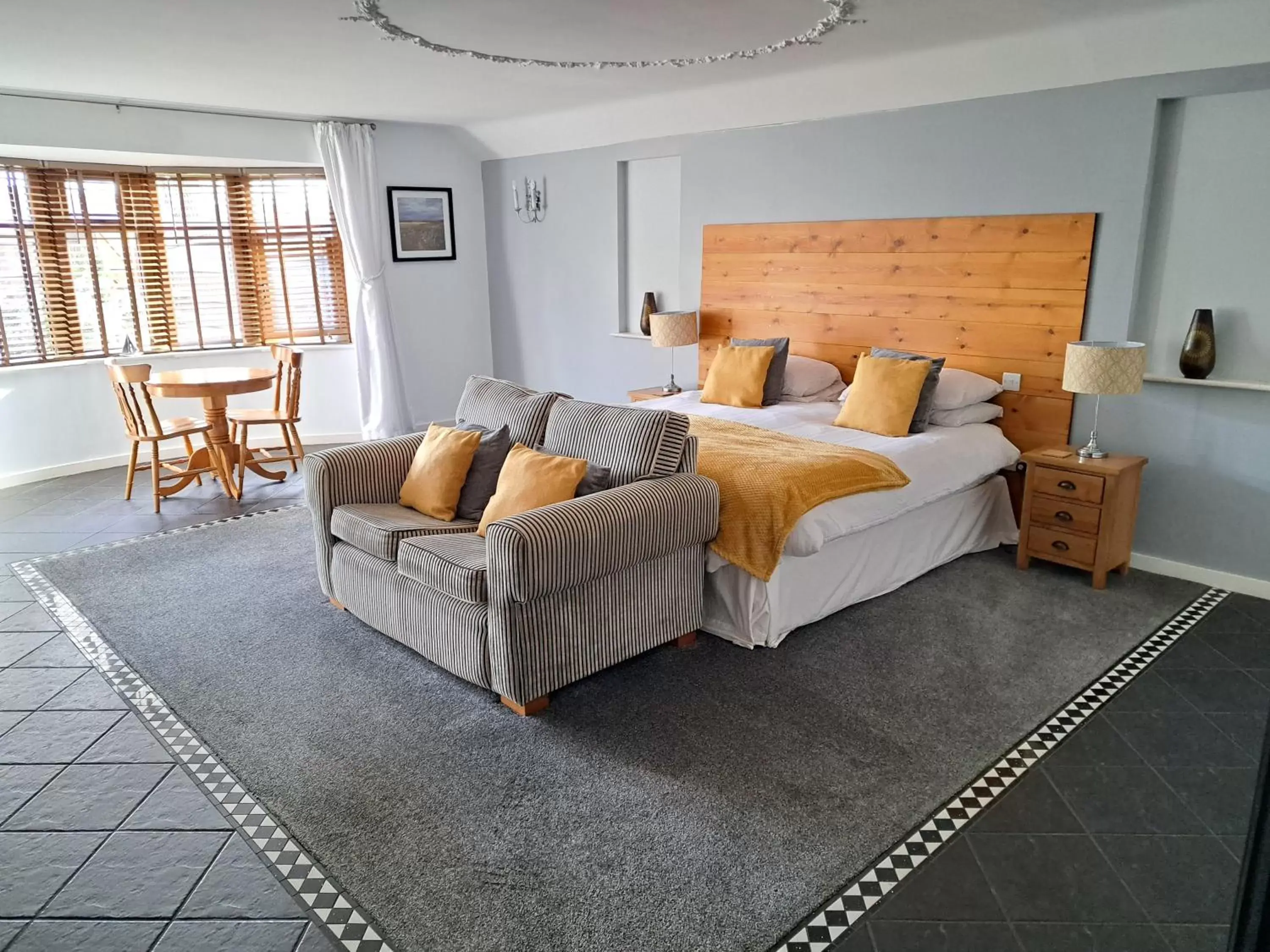 Bedroom, Bed in Highfields Holidays bed & breakfast