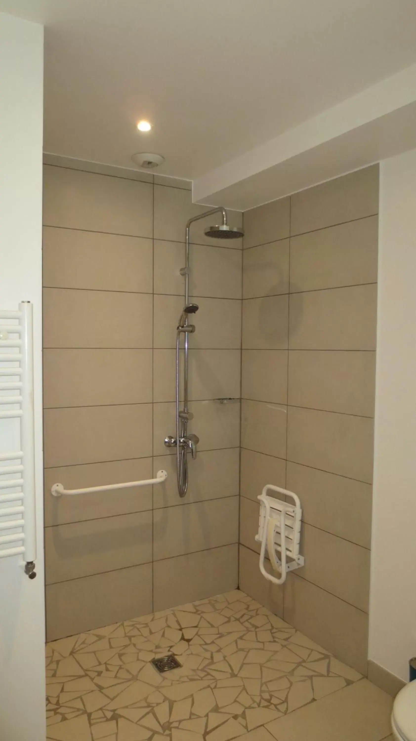 Shower, Bathroom in Hotel Le Relais Saint-Jacques