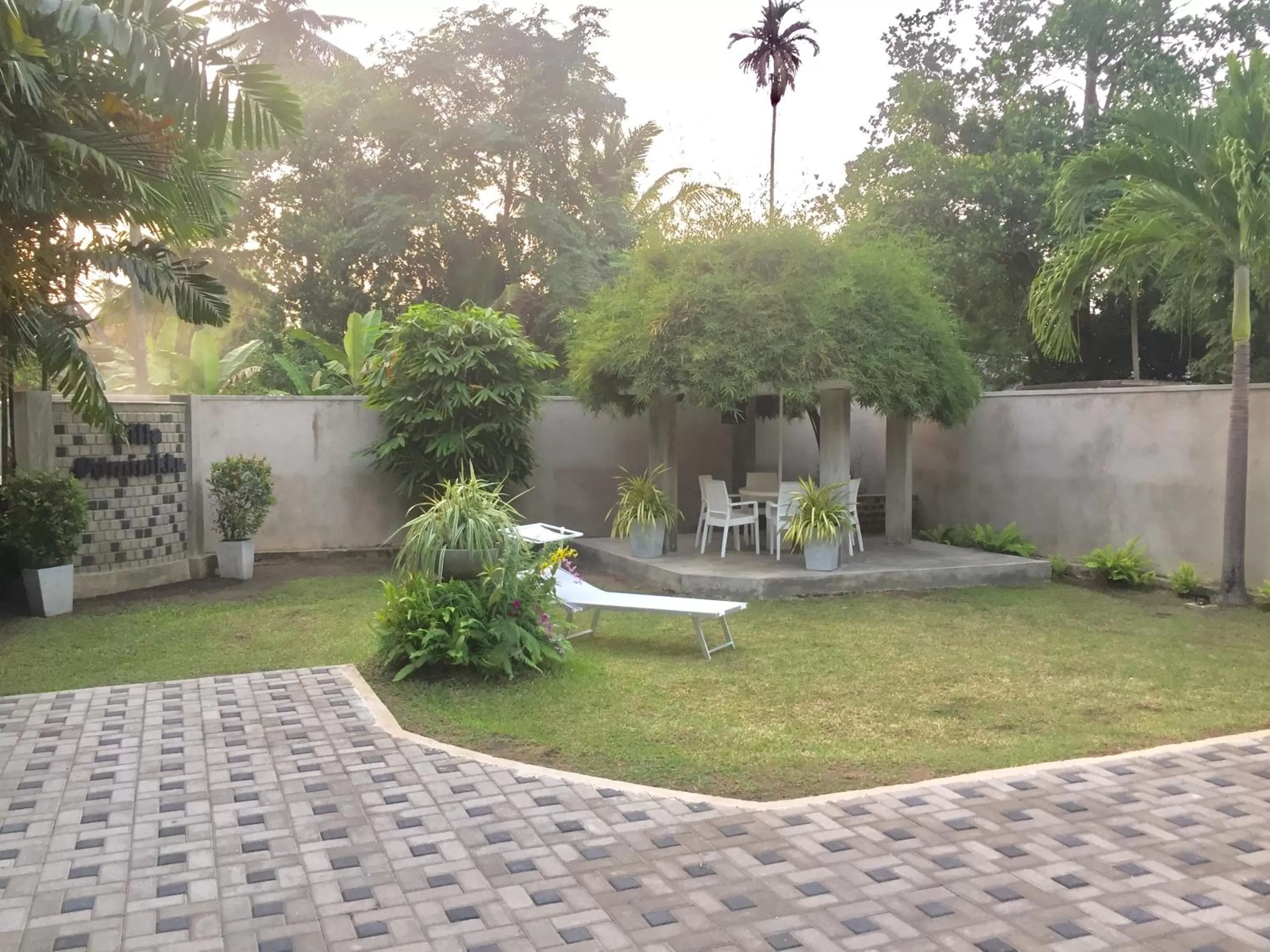 Garden in Villa Dominikku