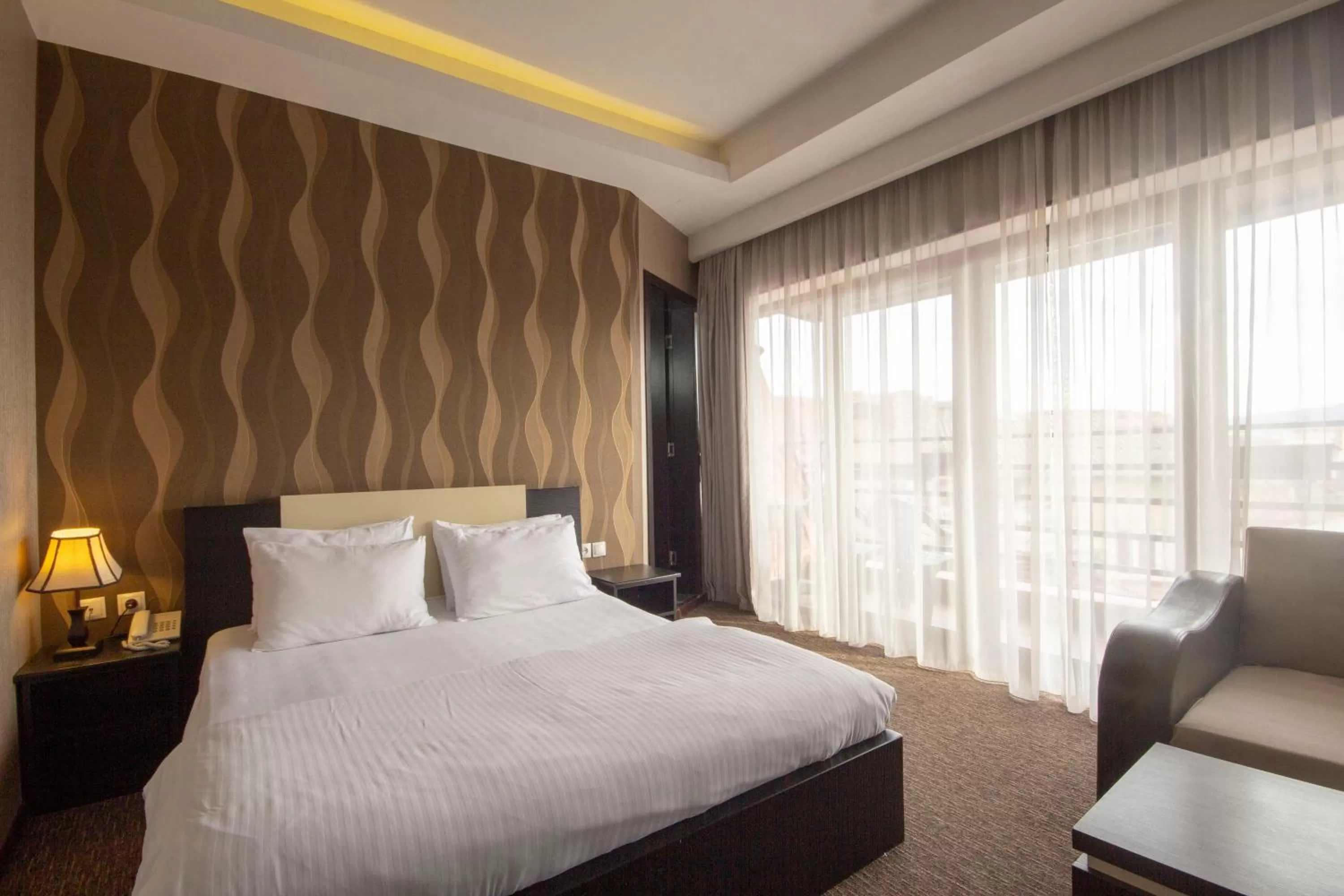 Photo of the whole room, Bed in Light House Old City