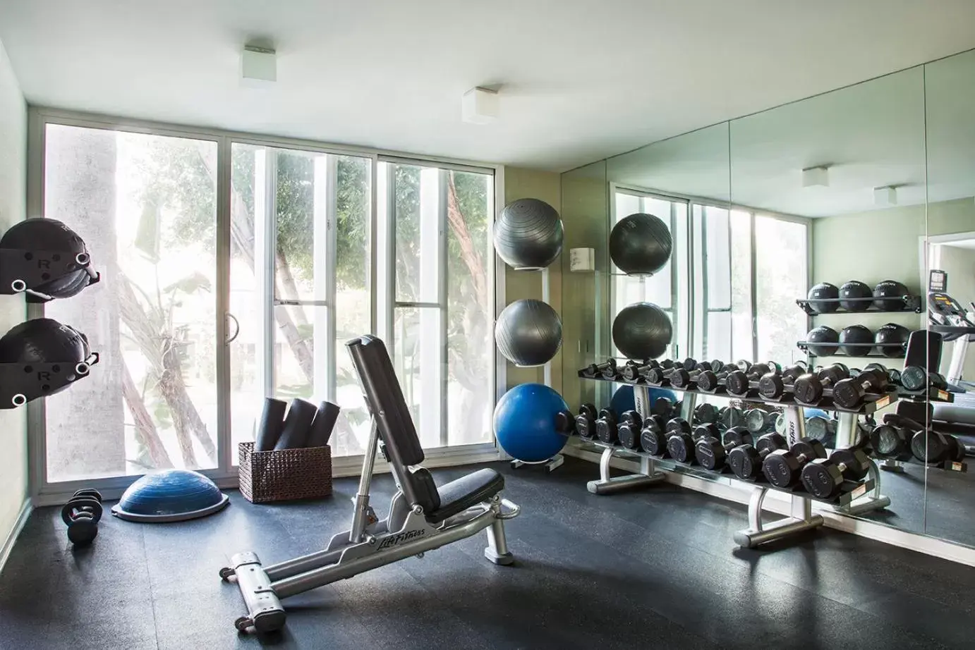 Fitness centre/facilities, Fitness Center/Facilities in Avalon Hotel Beverly Hills, a Member of Design Hotels