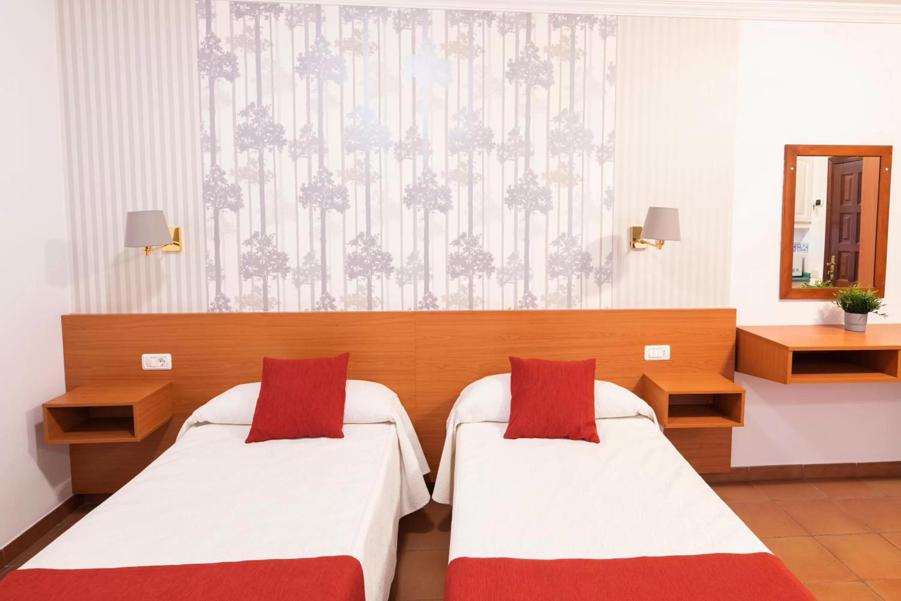 Bed in Hotel Apartamentos Villa Gomera