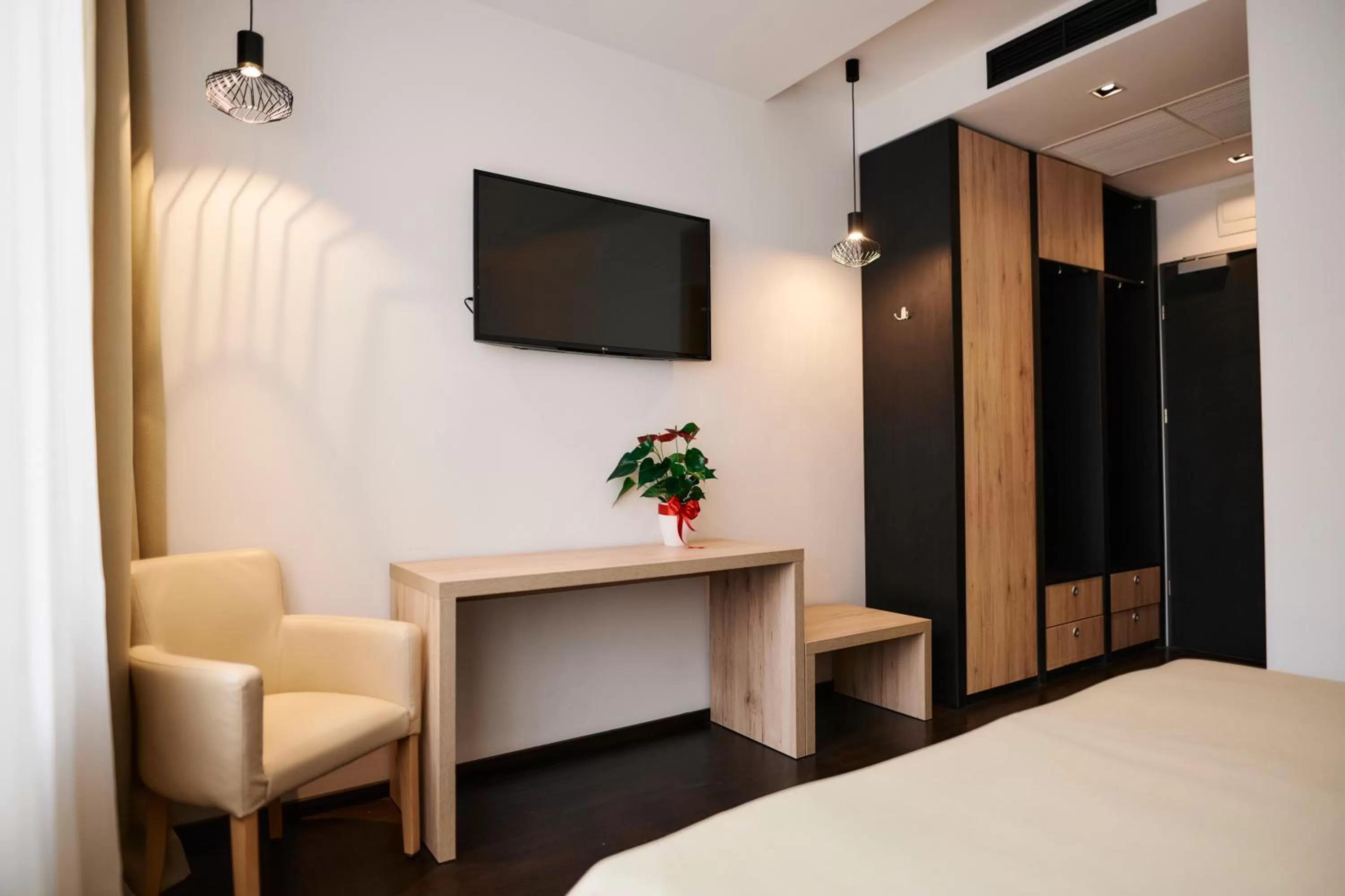 Bedroom, Bed in Hotel Meksiko