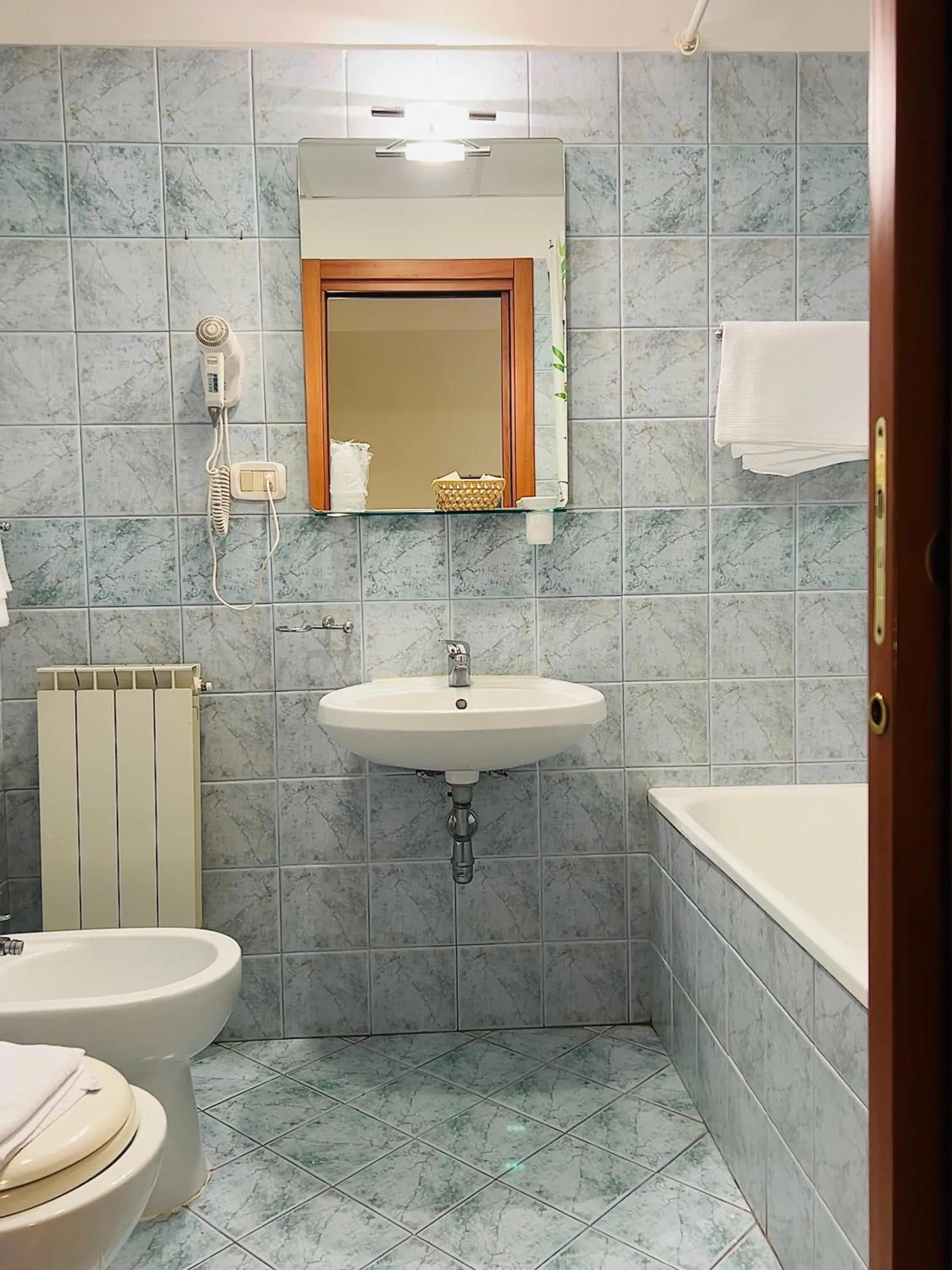 Bathroom in Hotel Vico Alto