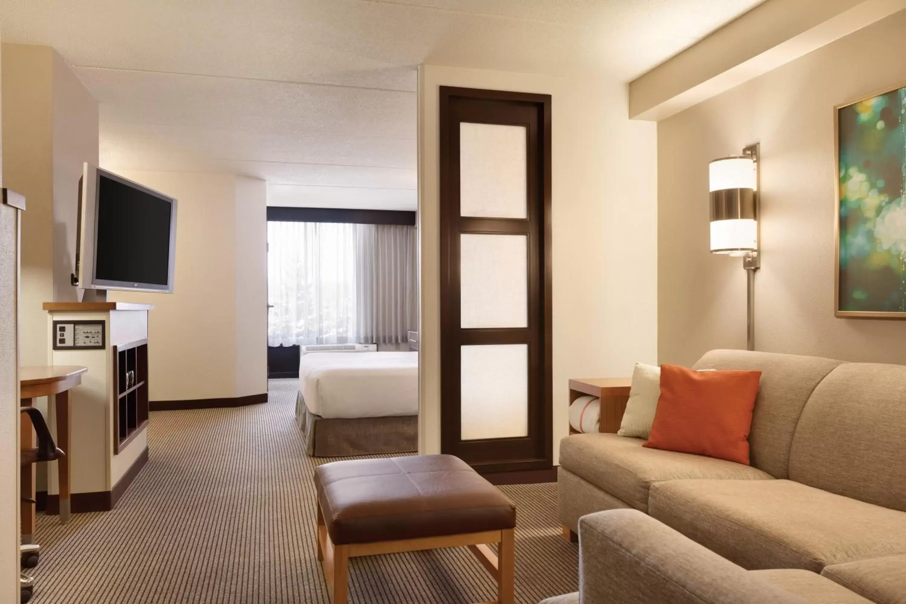 Photo of the whole room, Seating Area in Hyatt Place Reno-Tahoe Airport