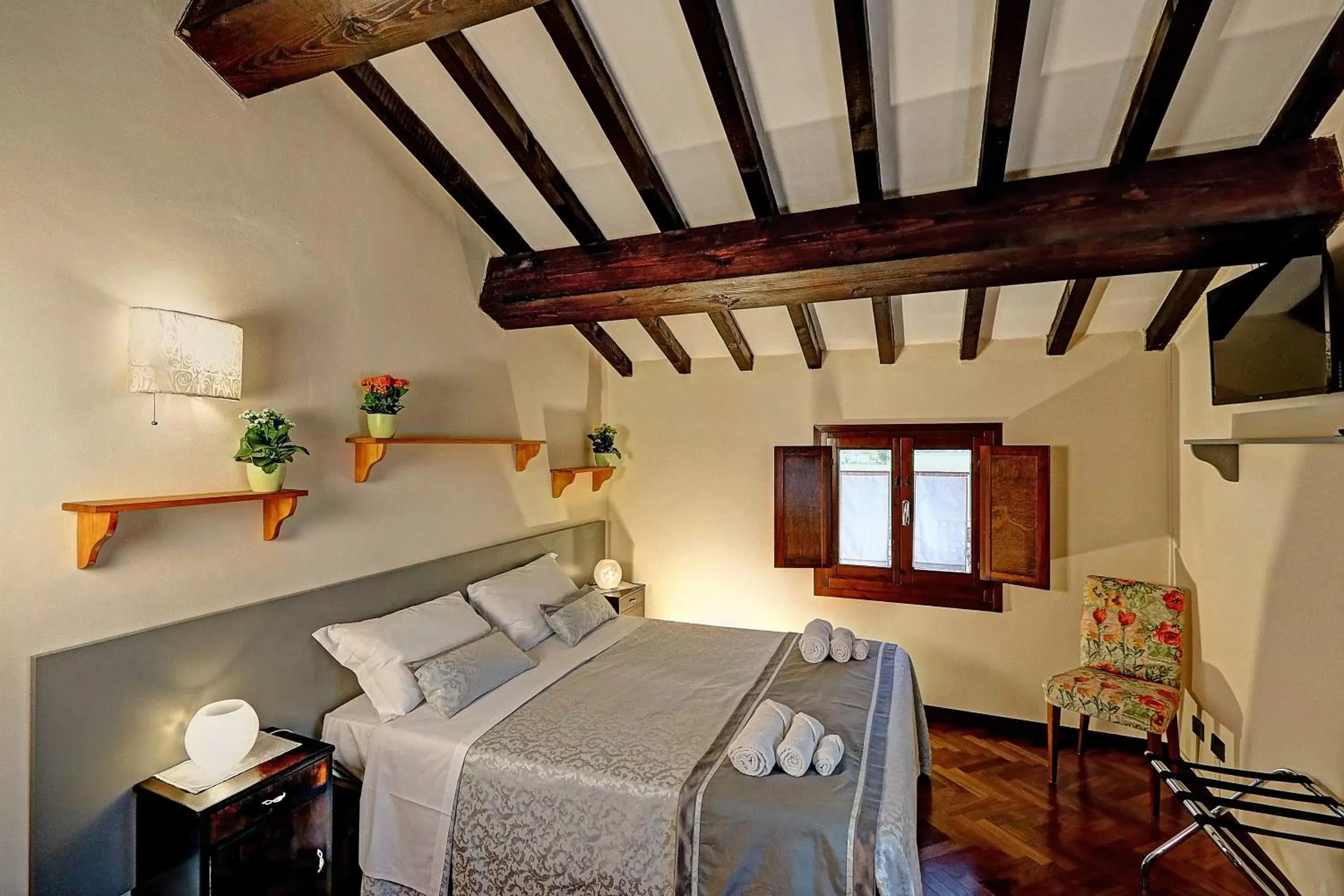 Bed in B&B Le Noci di Feo