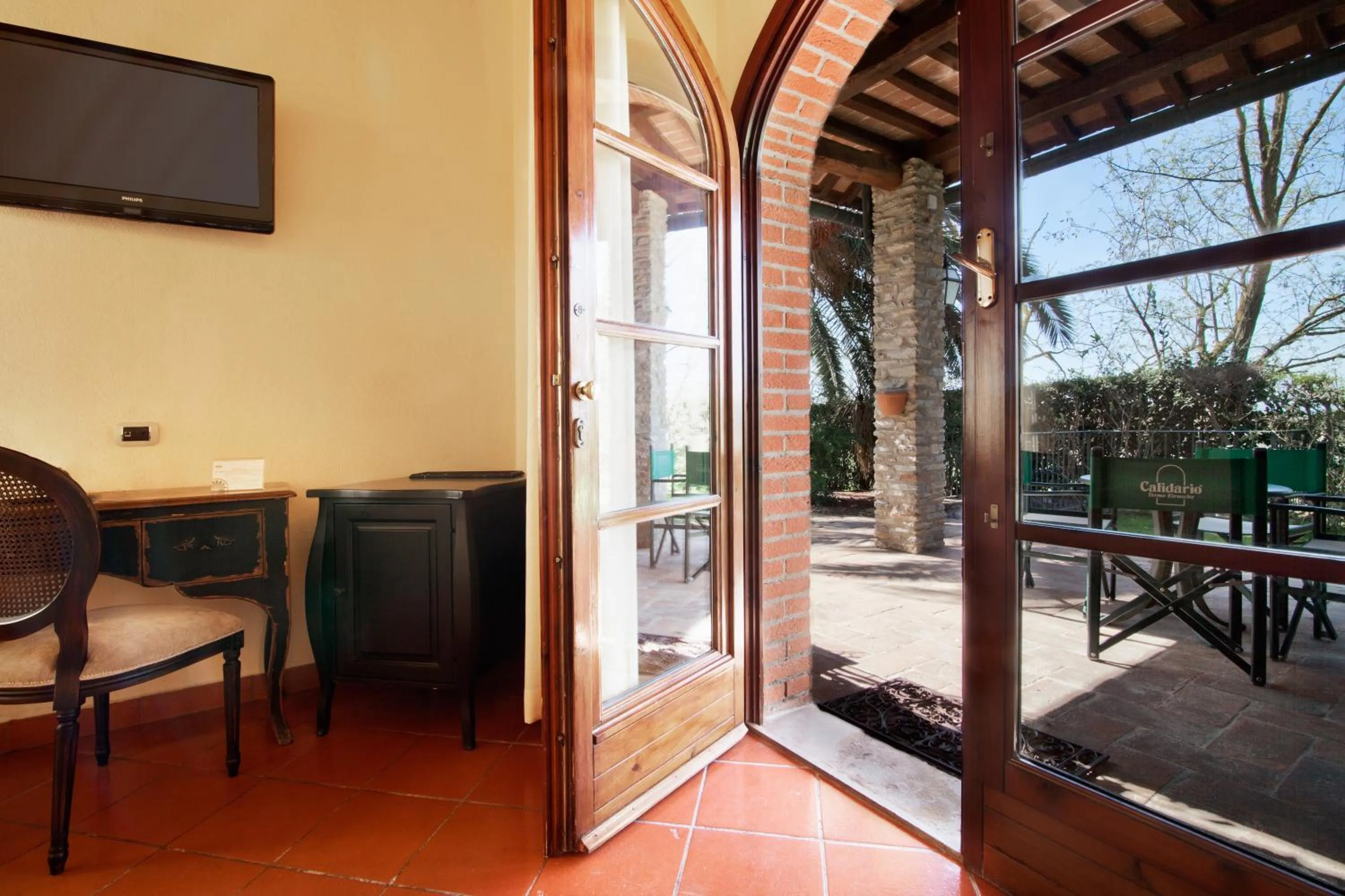 Garden view in Calidario Terme Etrusche