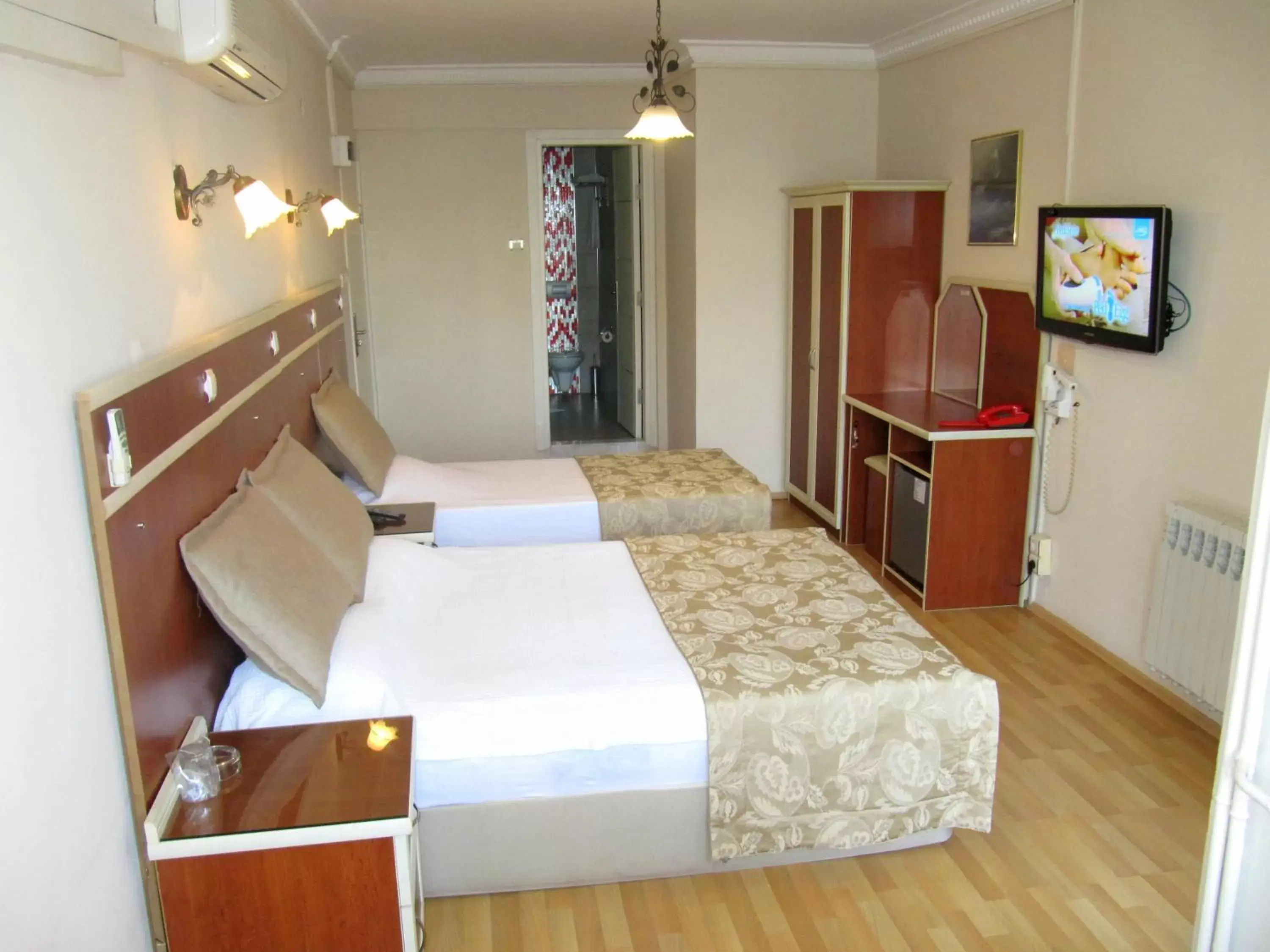 Photo of the whole room, Bed in Ayvazali Hotel