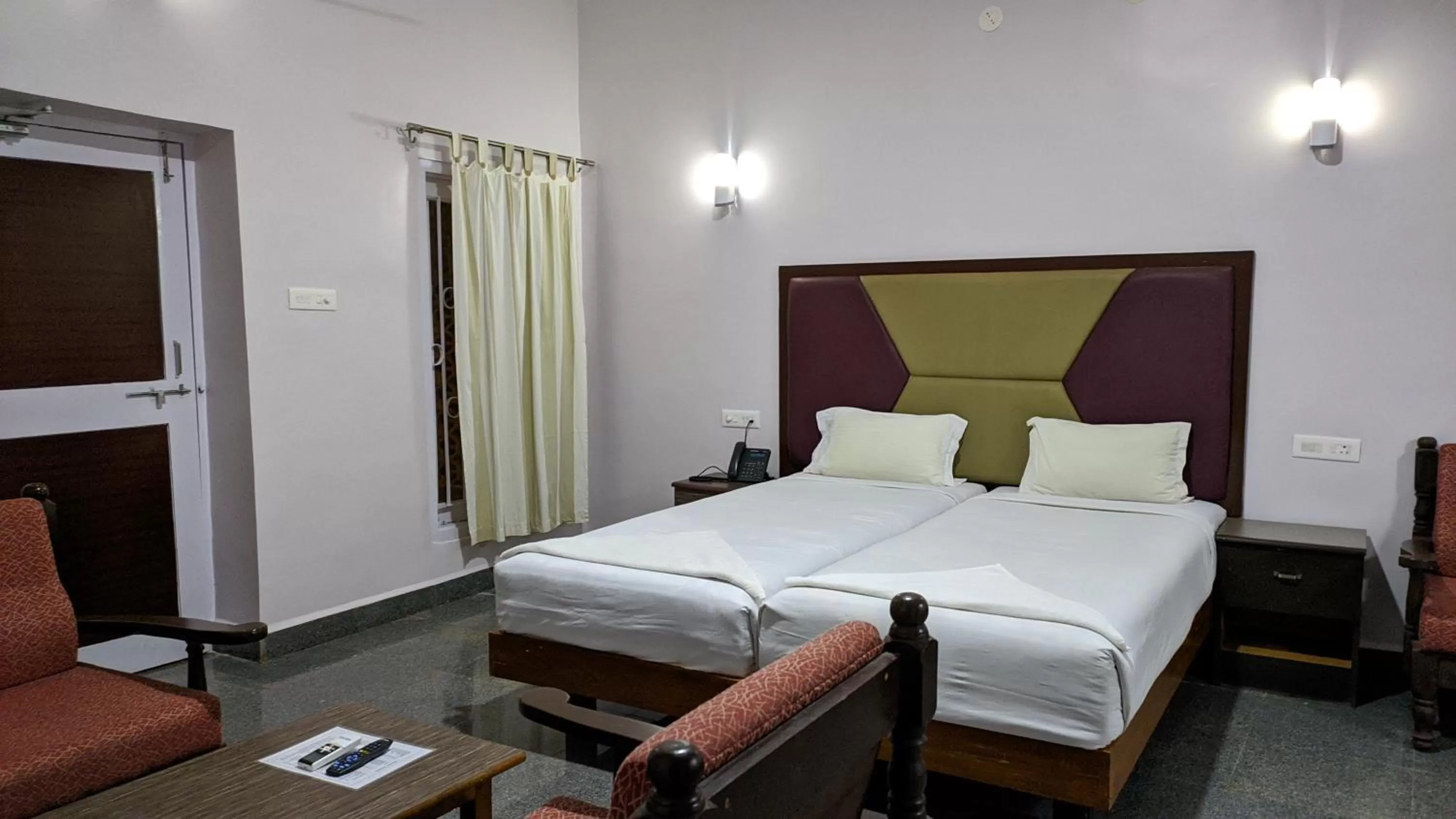 Bedroom in Kanthi Resorts Badami