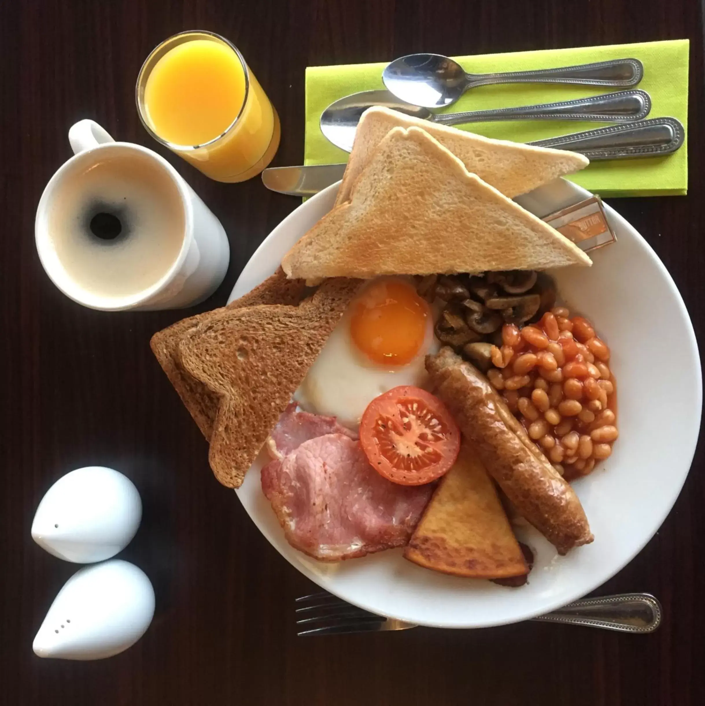 English/Irish breakfast in Stotfield Hotel