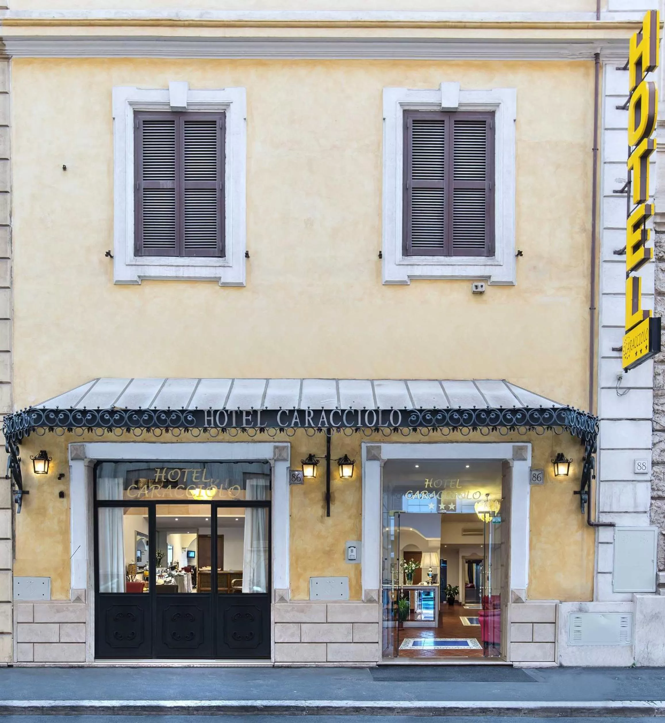 Property building in Hotel Caracciolo
