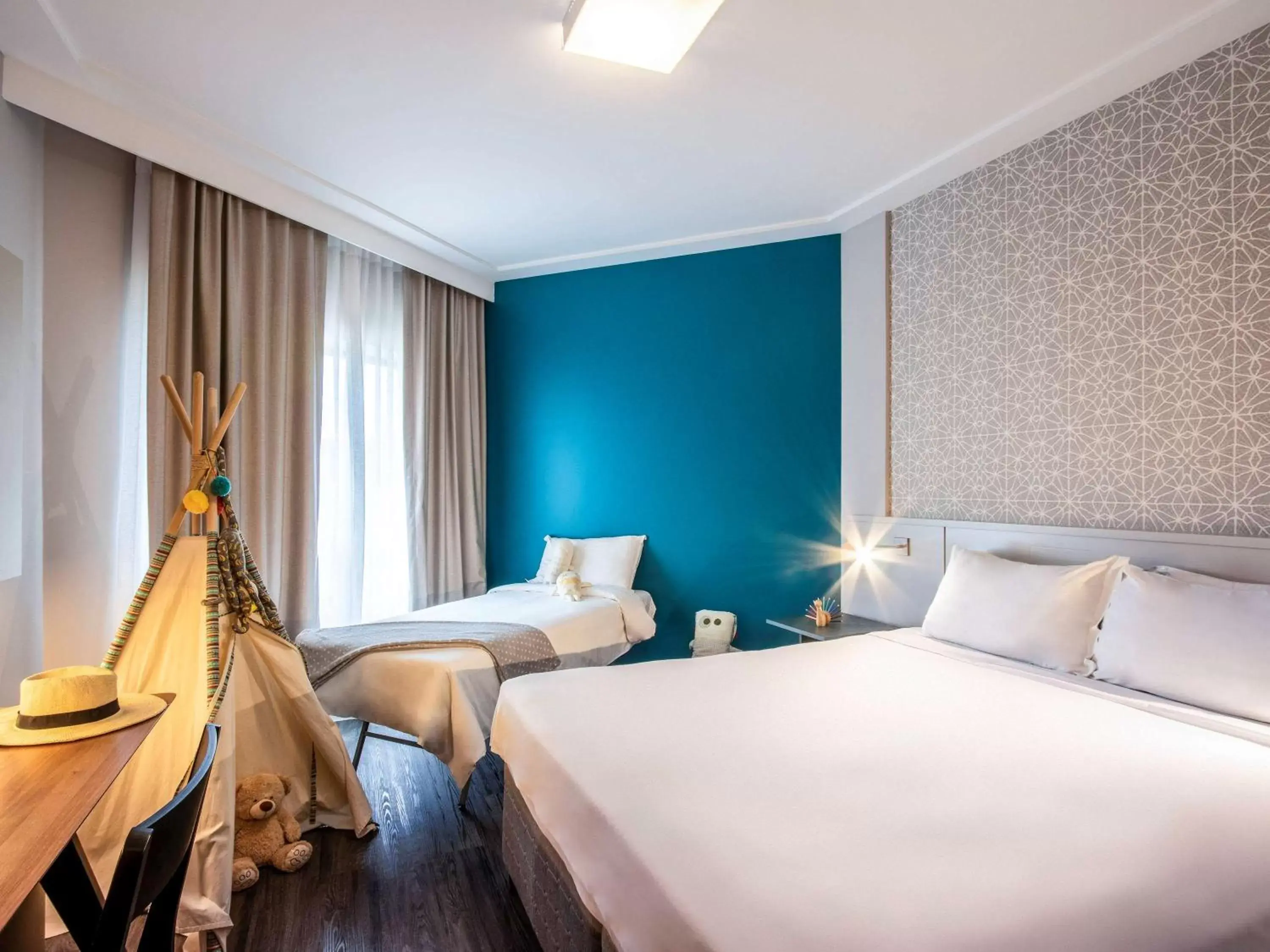 Bed in Mercure Florianópolis Bed in Mercure Florianópolis