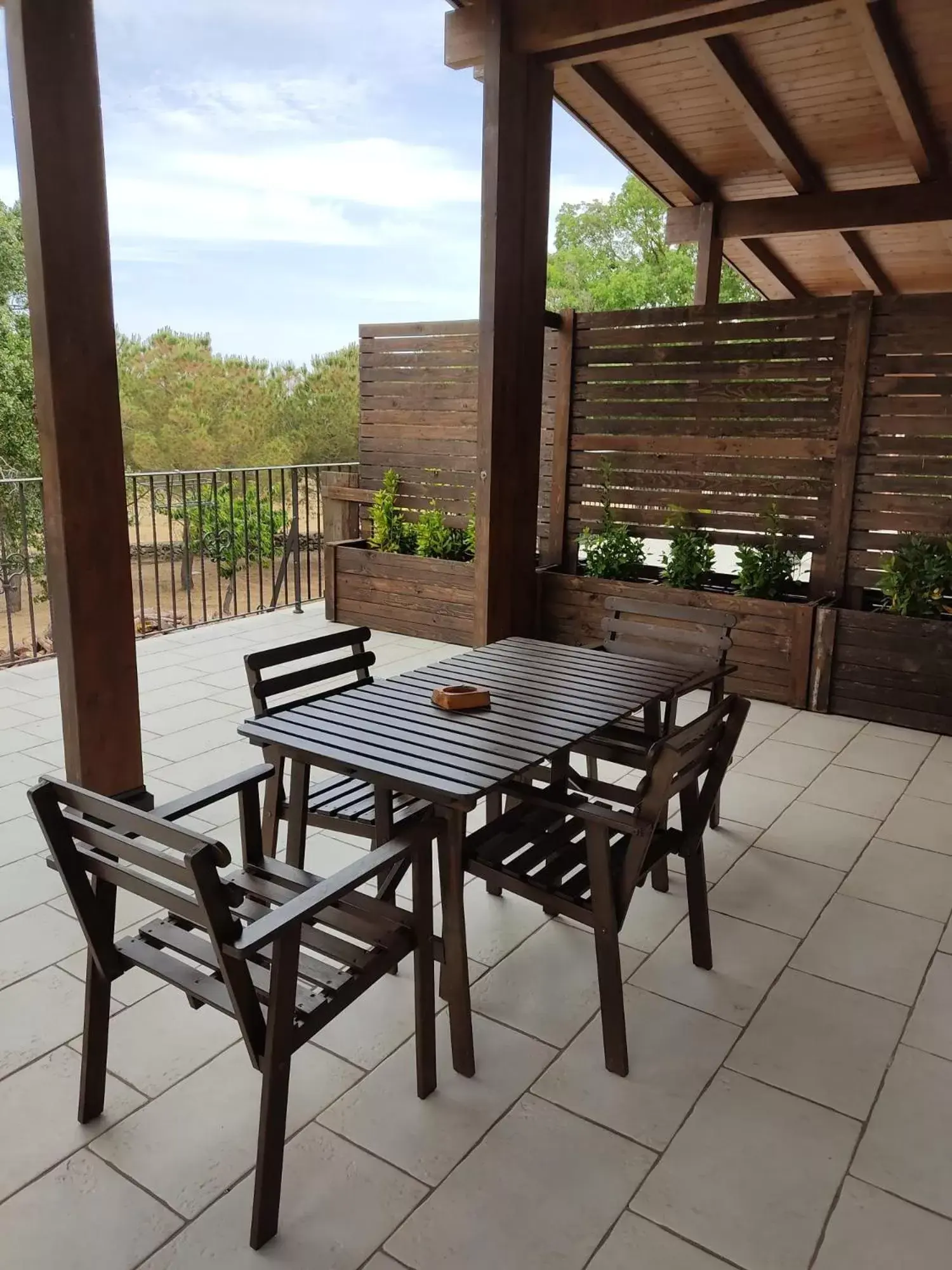 Balcony/Terrace in Supramurgia Agribistrot