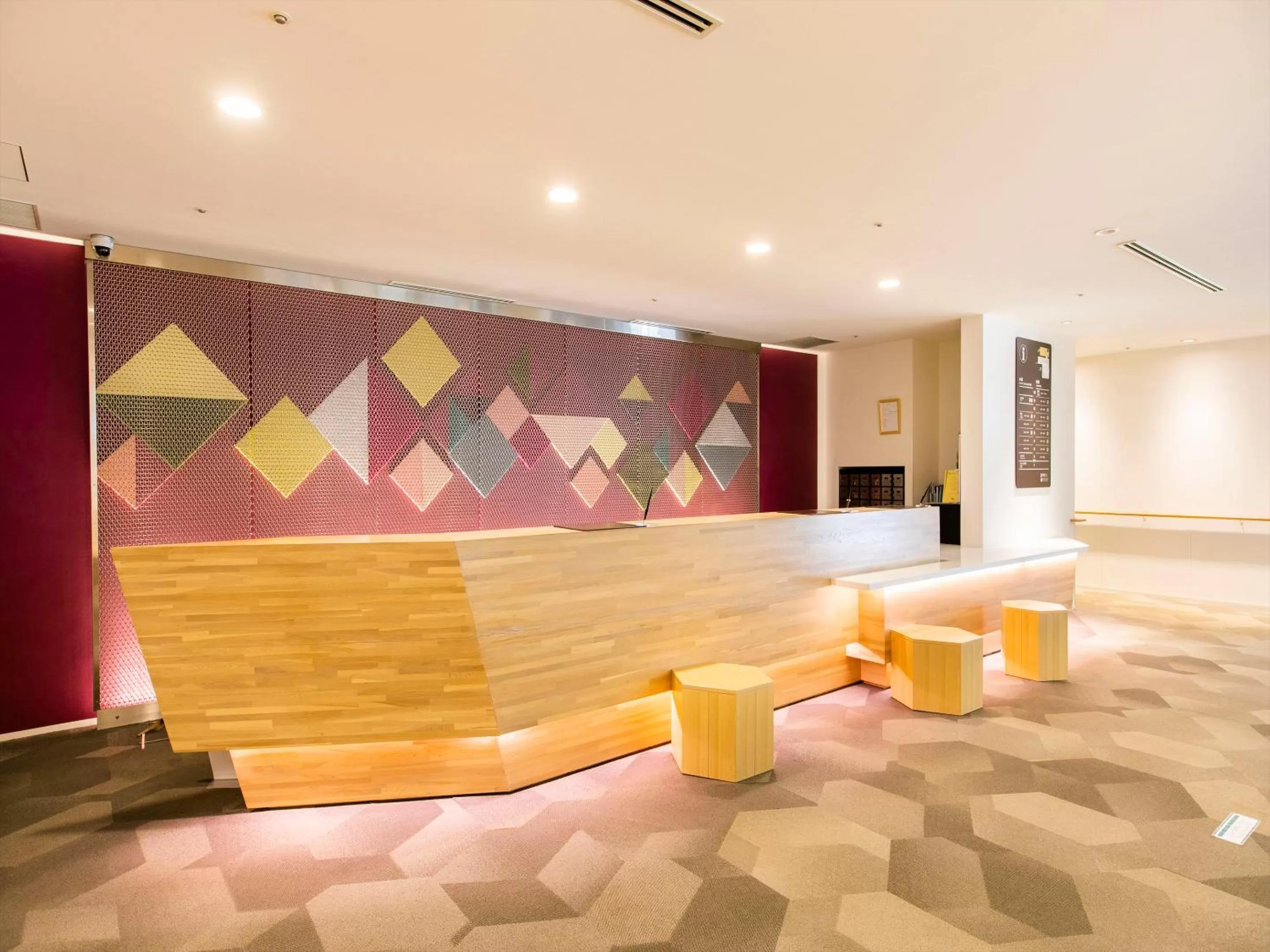 Lobby or reception in Tenza Hotel & SKYSPA at Sapporo Central