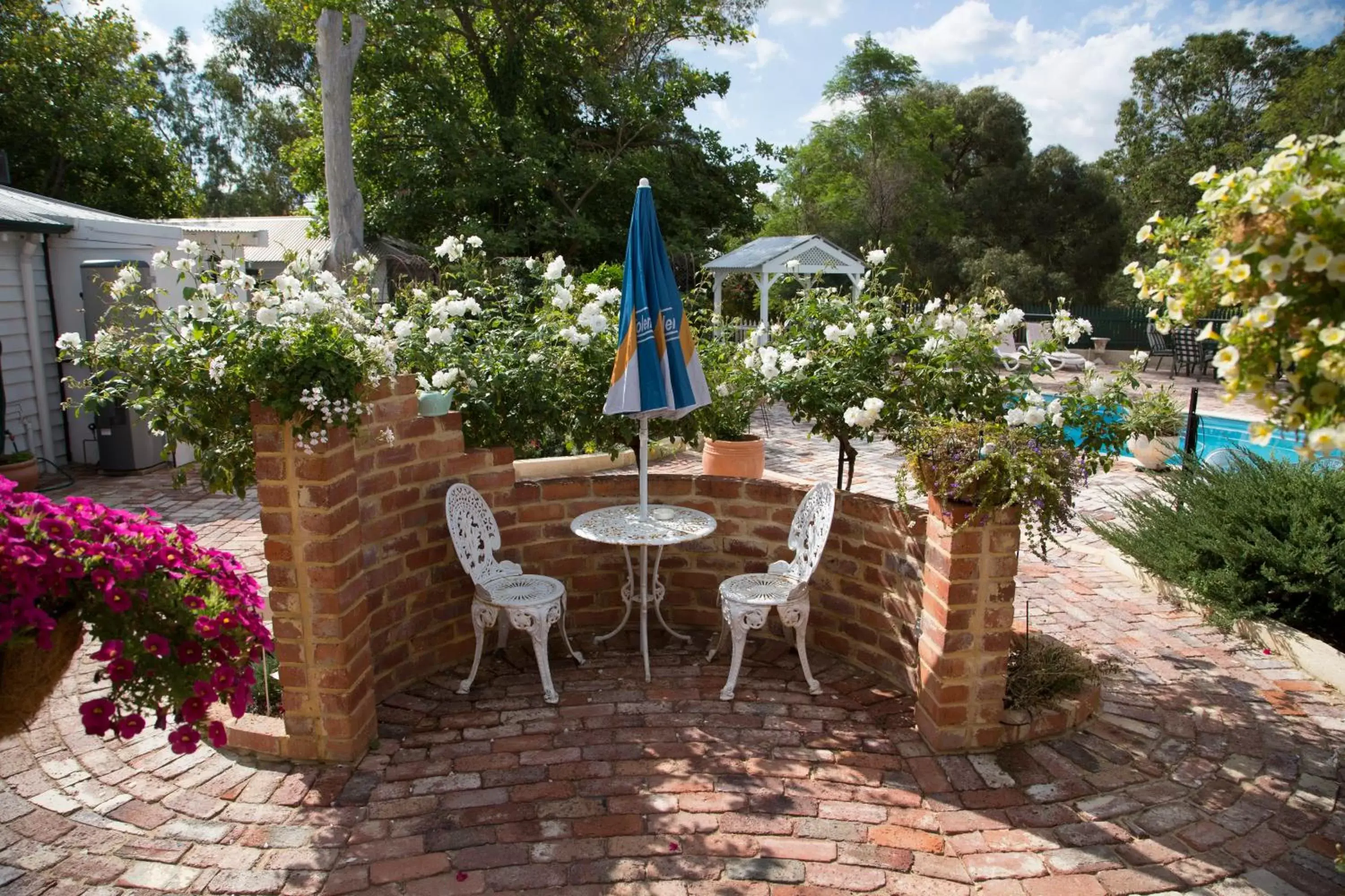 Balcony/Terrace in Rosebridge House Bed & Breakfast Adult Retreat