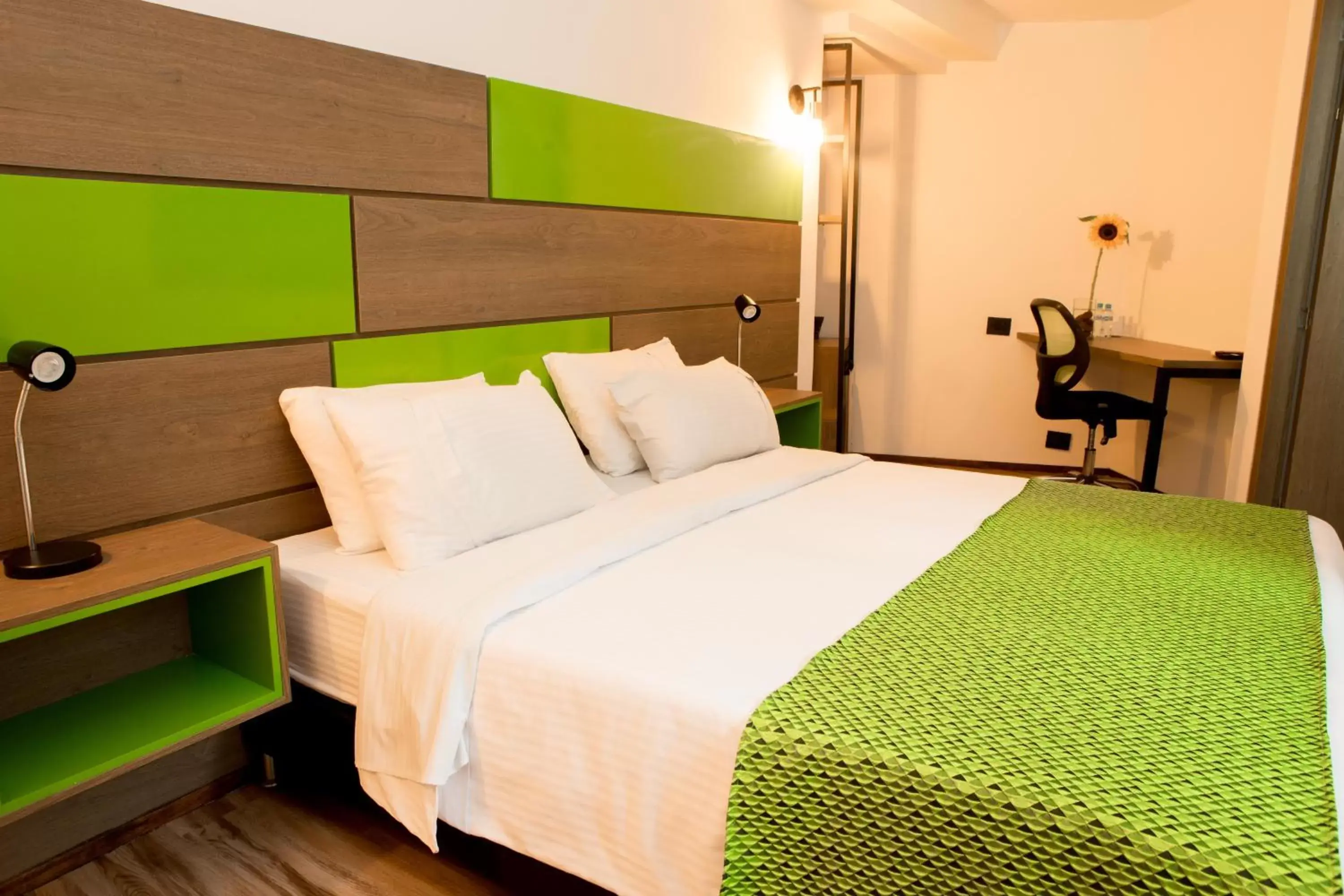 Bed in Foresta Hotel