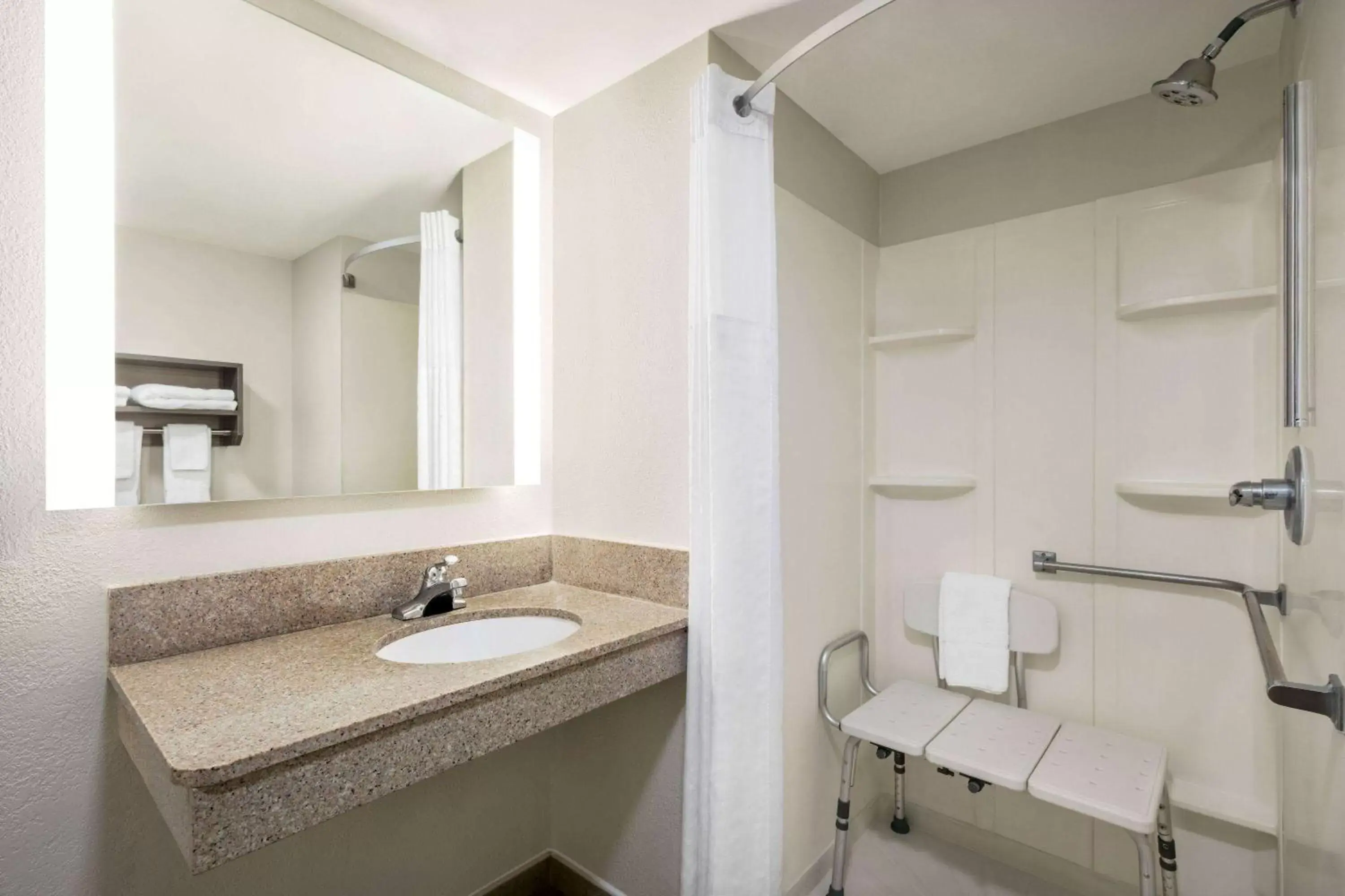 Shower, Bathroom in Ramada by Wyndham Whitehall/Allentown