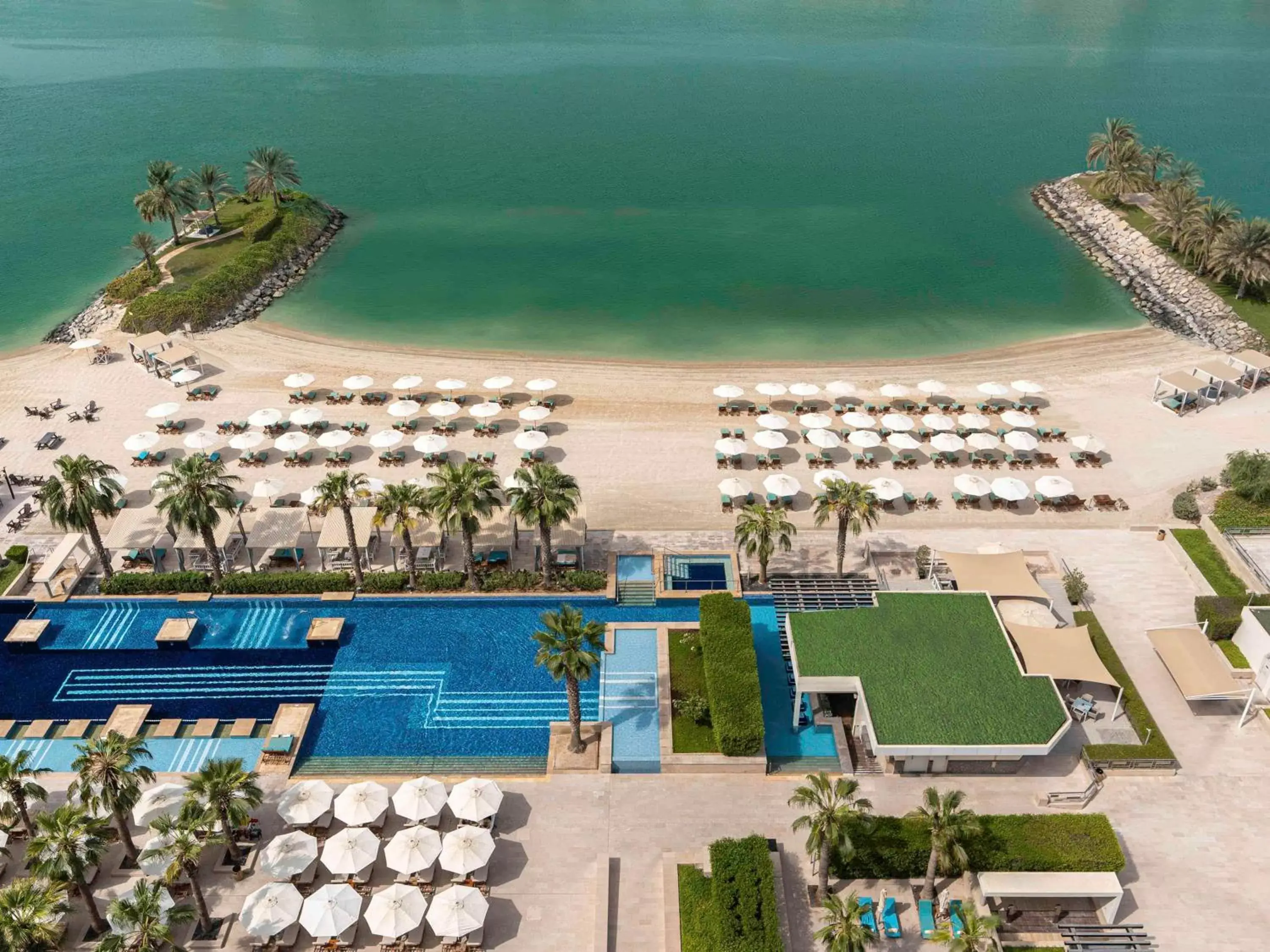 Pool View in Fairmont Bab Al Bahr