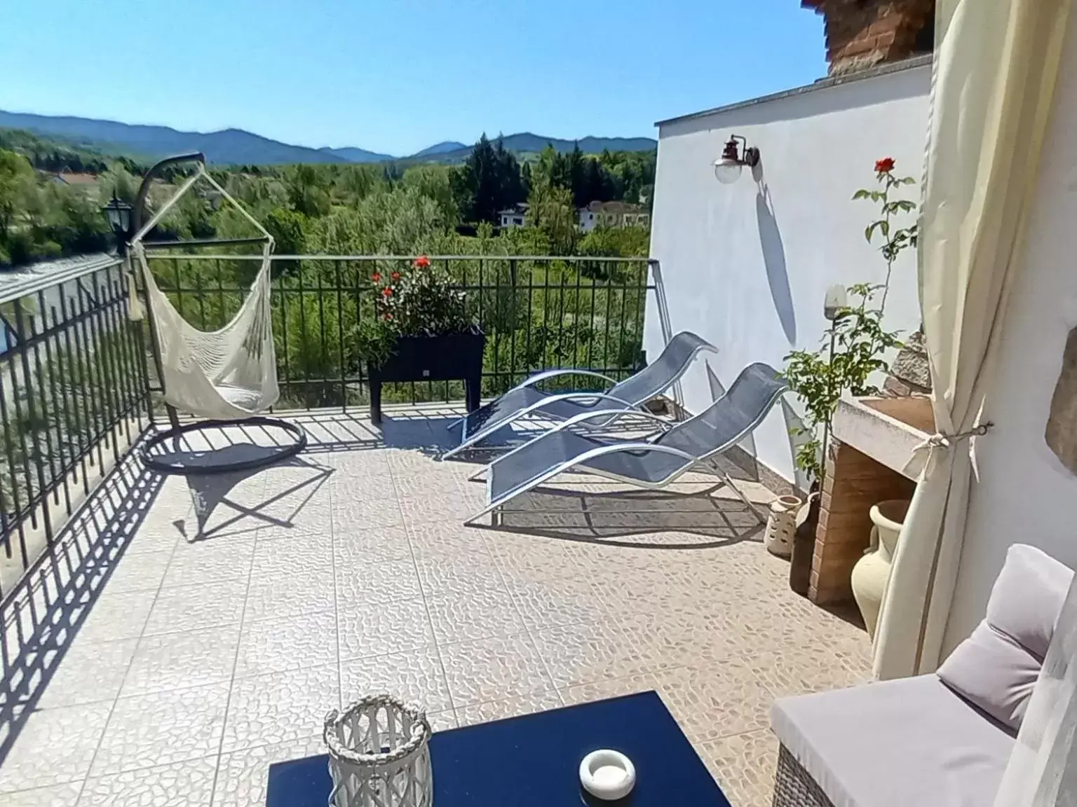 Balcony/Terrace in B&B Borgo Cortese