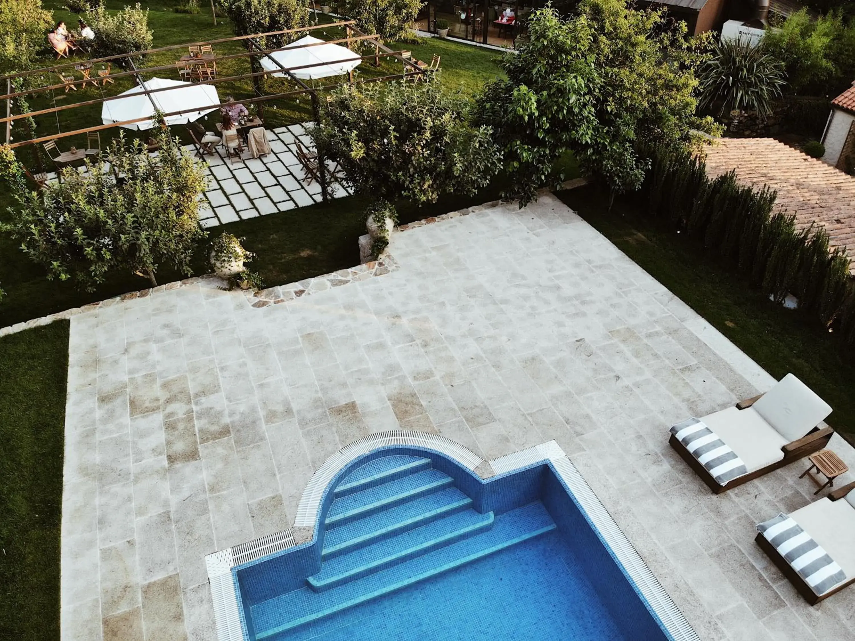 Bird's eye view, Pool View in Eco Hotel Nos