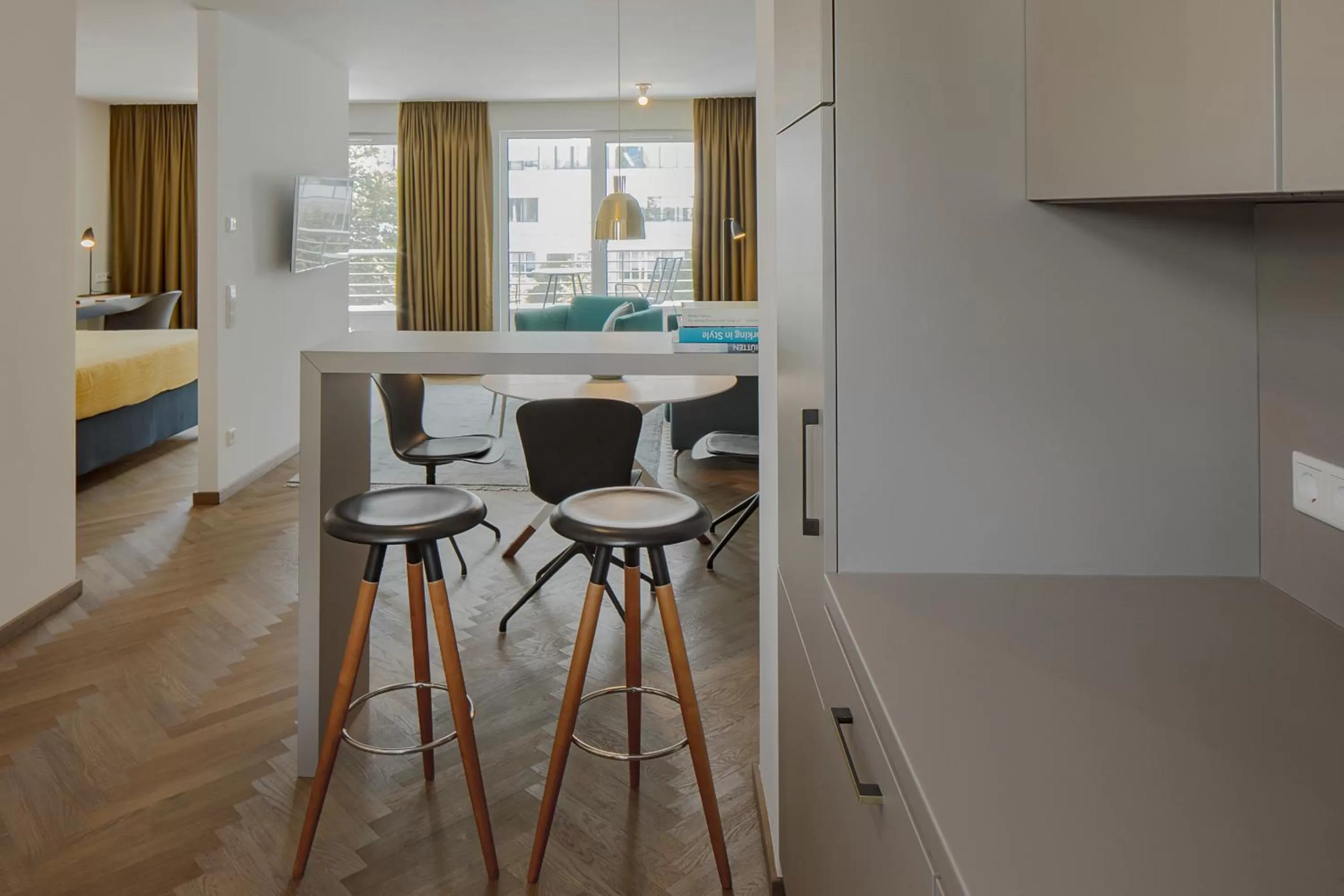 Decorative detail in DD Suites Serviced Apartments