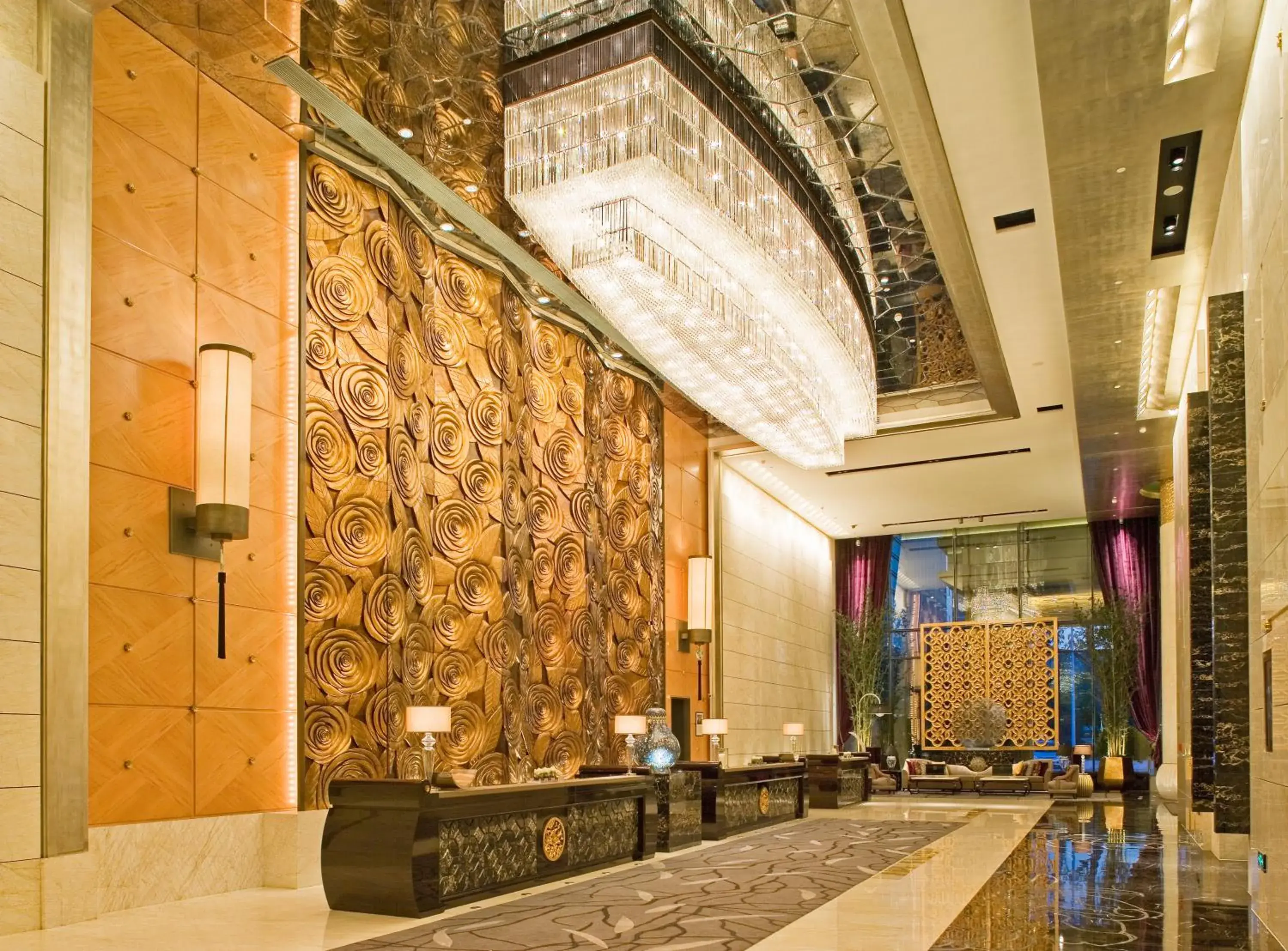 Lobby or reception, Lobby/Reception in Wanda Vista Beijing