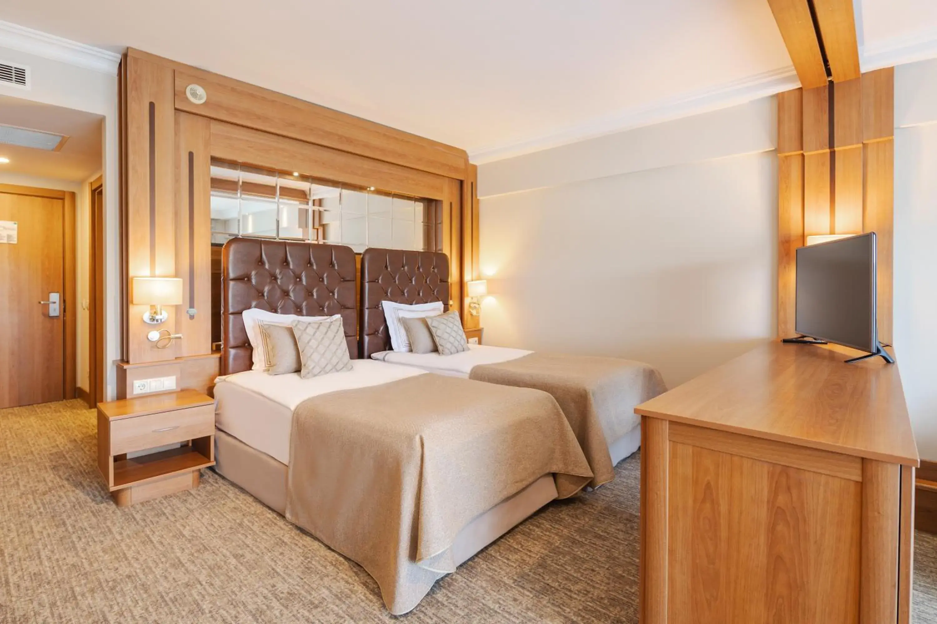 Bed in Sueno Hotels Golf Belek