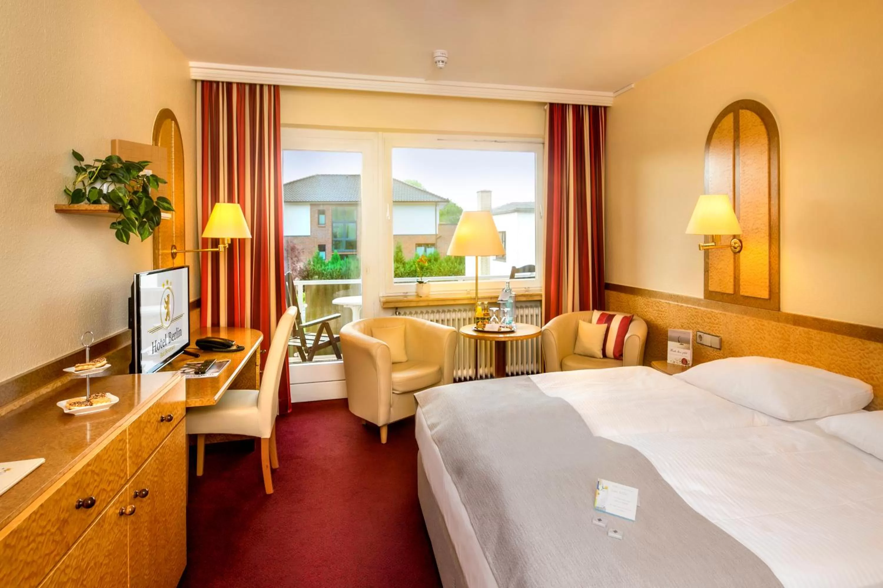 Photo of the whole room, Bed in Akzent Hotel Berlin