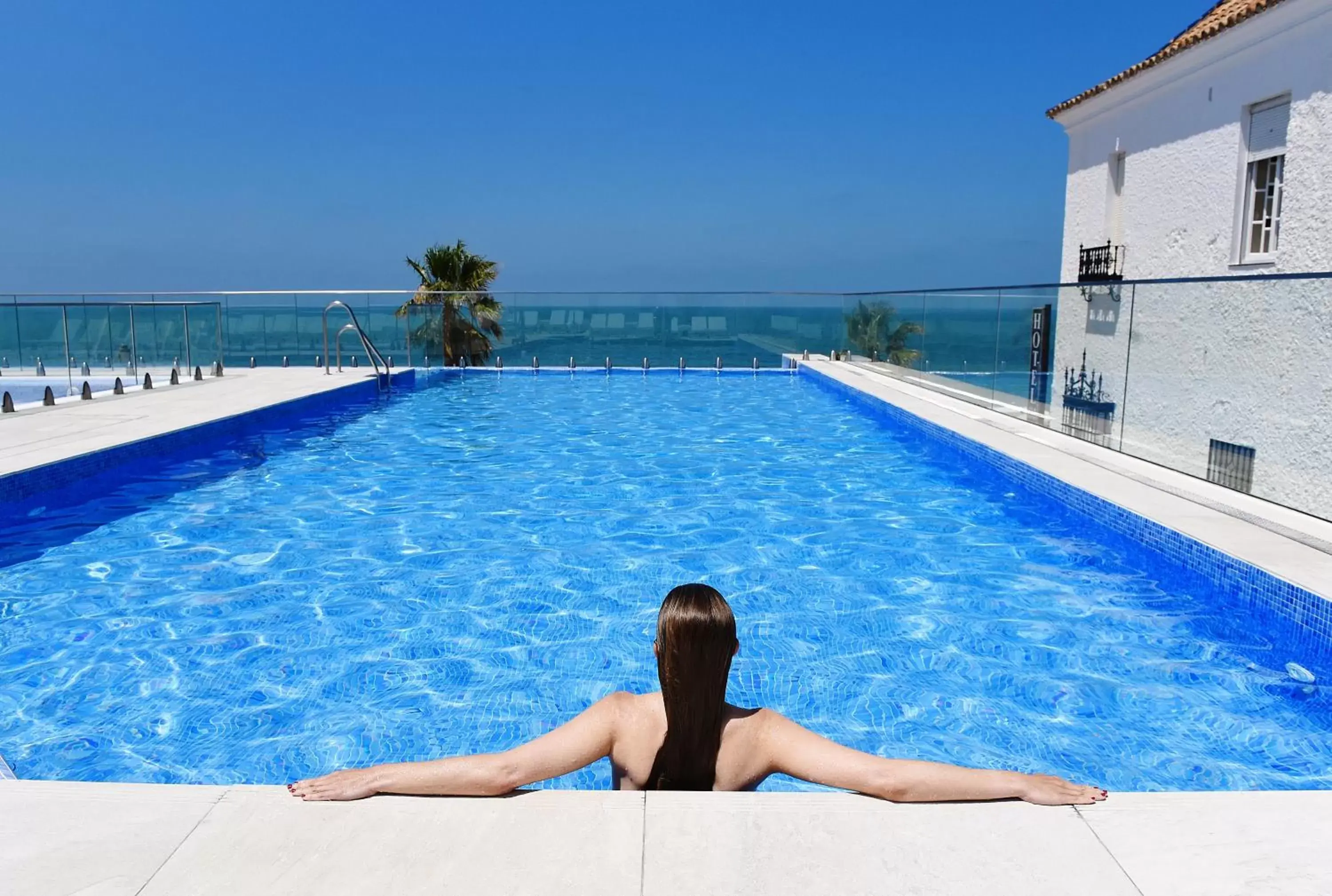Pool view in Hotel Agaró