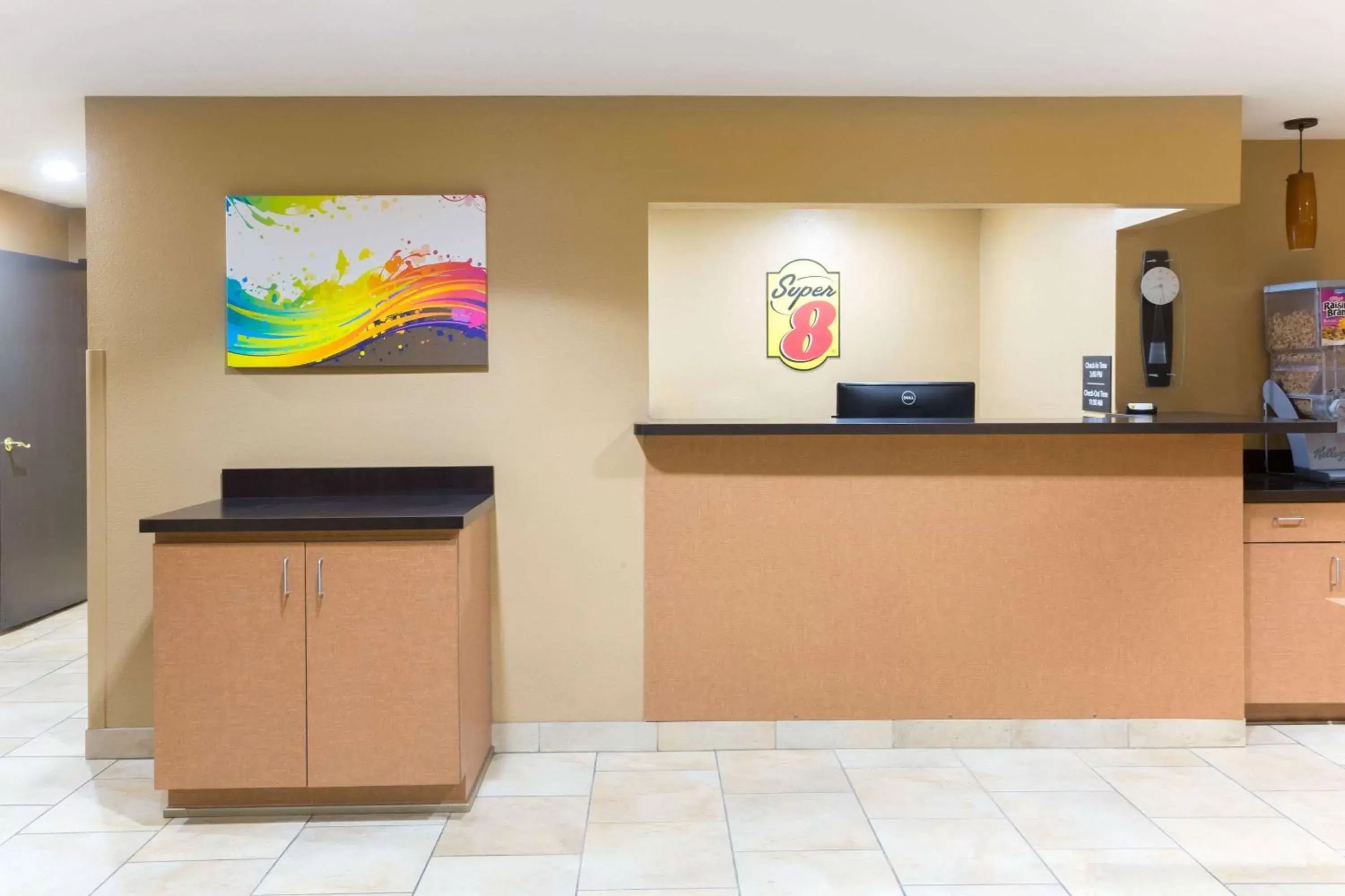 Lobby or reception in Super 8 by Wyndham Radcliff Ft. Knox Area Lobby or reception in Super 8 by Wyndham Radcliff Ft. Knox Area