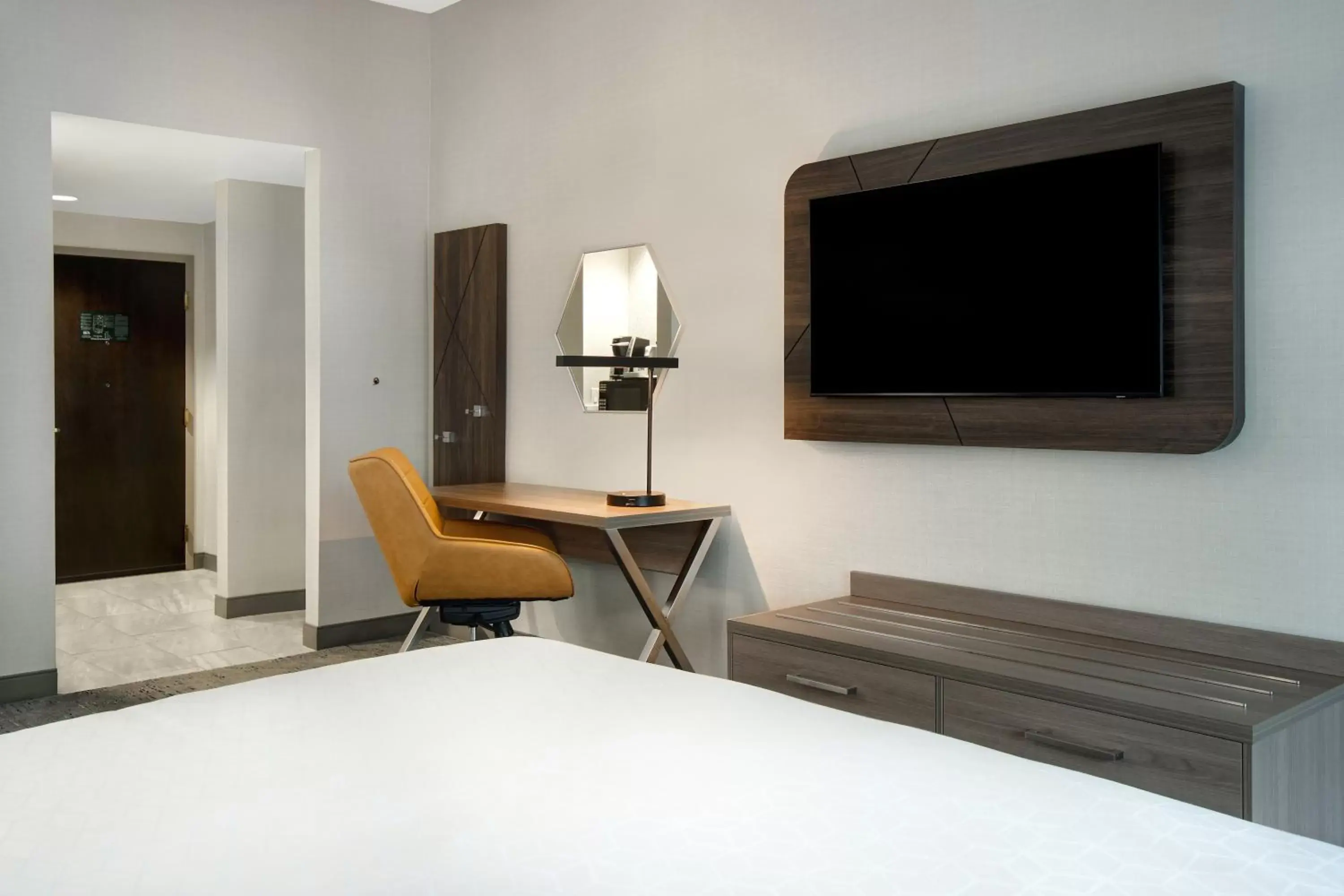 Bedroom, TV/Entertainment Center in Holiday Inn Express Marietta - Atlanta Northwest, an IHG Hotel