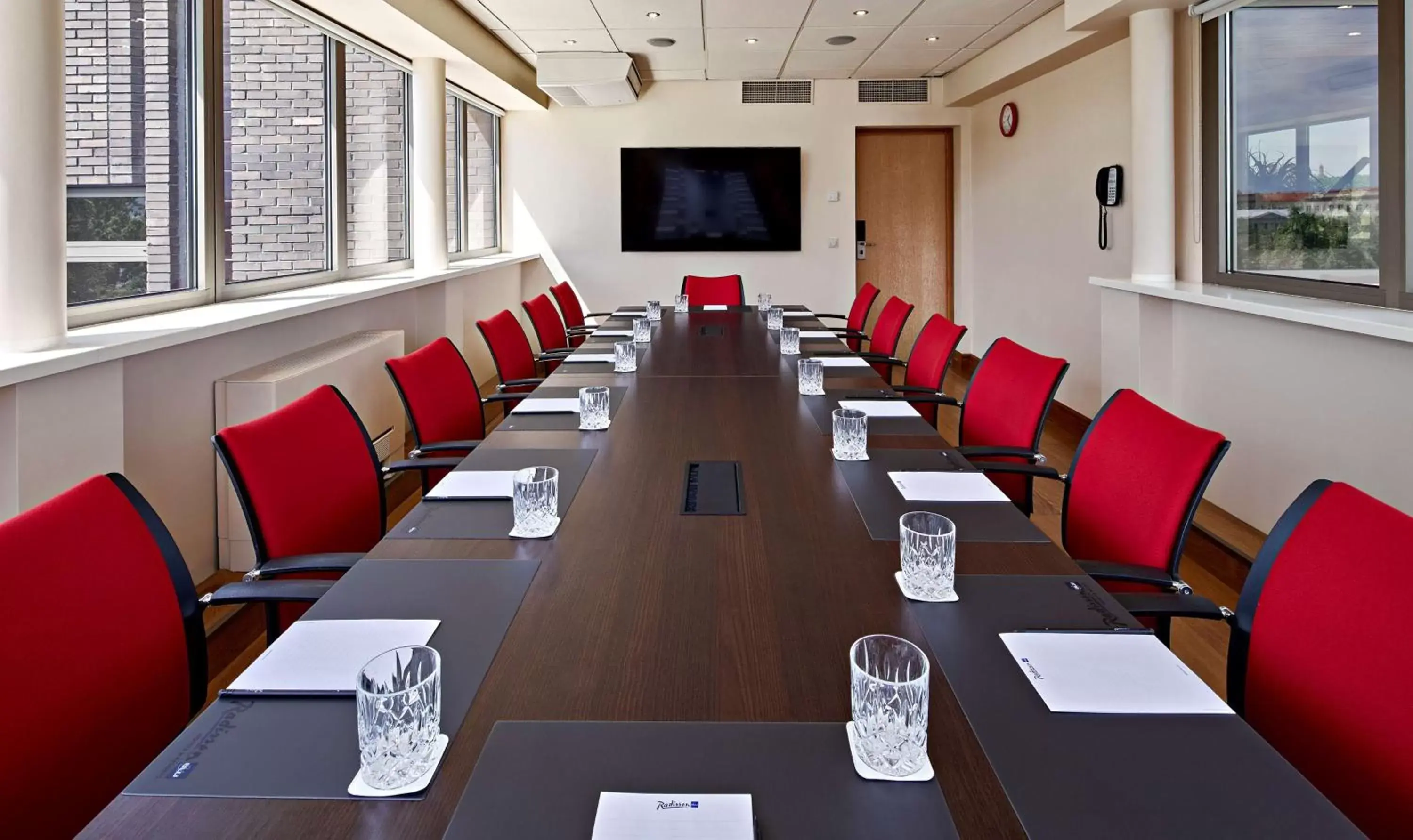 Meeting/conference room in Radisson Blu Ridzene Hotel, Riga