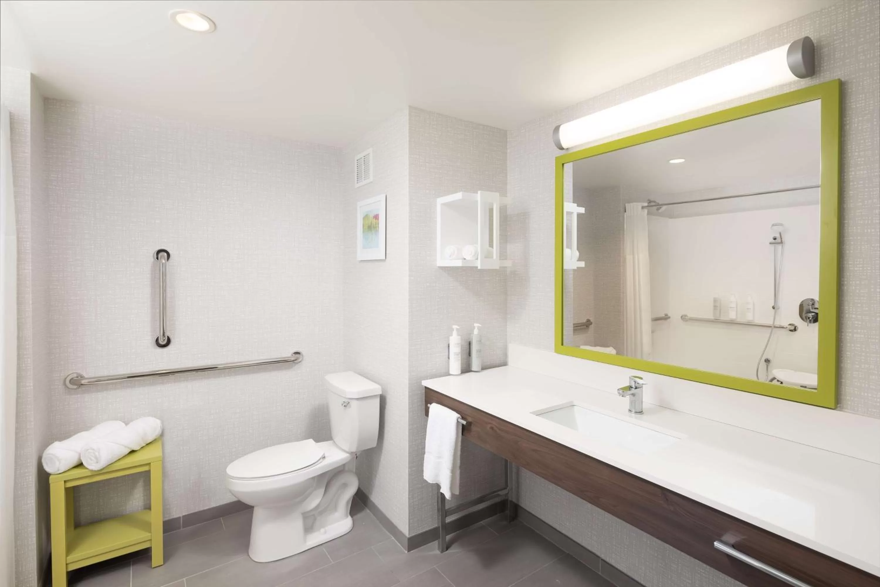 Bathroom in Hampton Inn Hornell