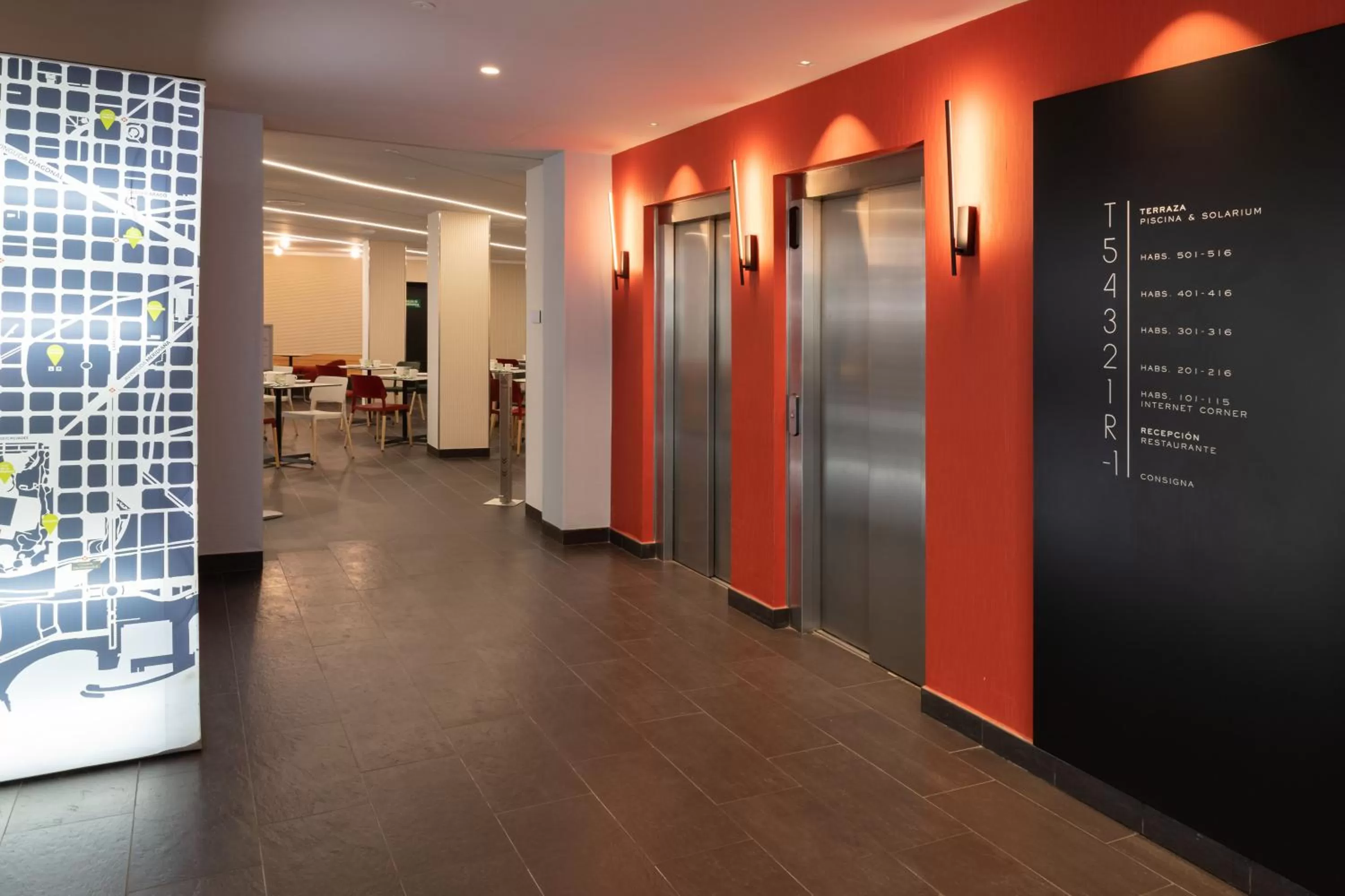 Lobby or reception in Ciutat de Barcelona