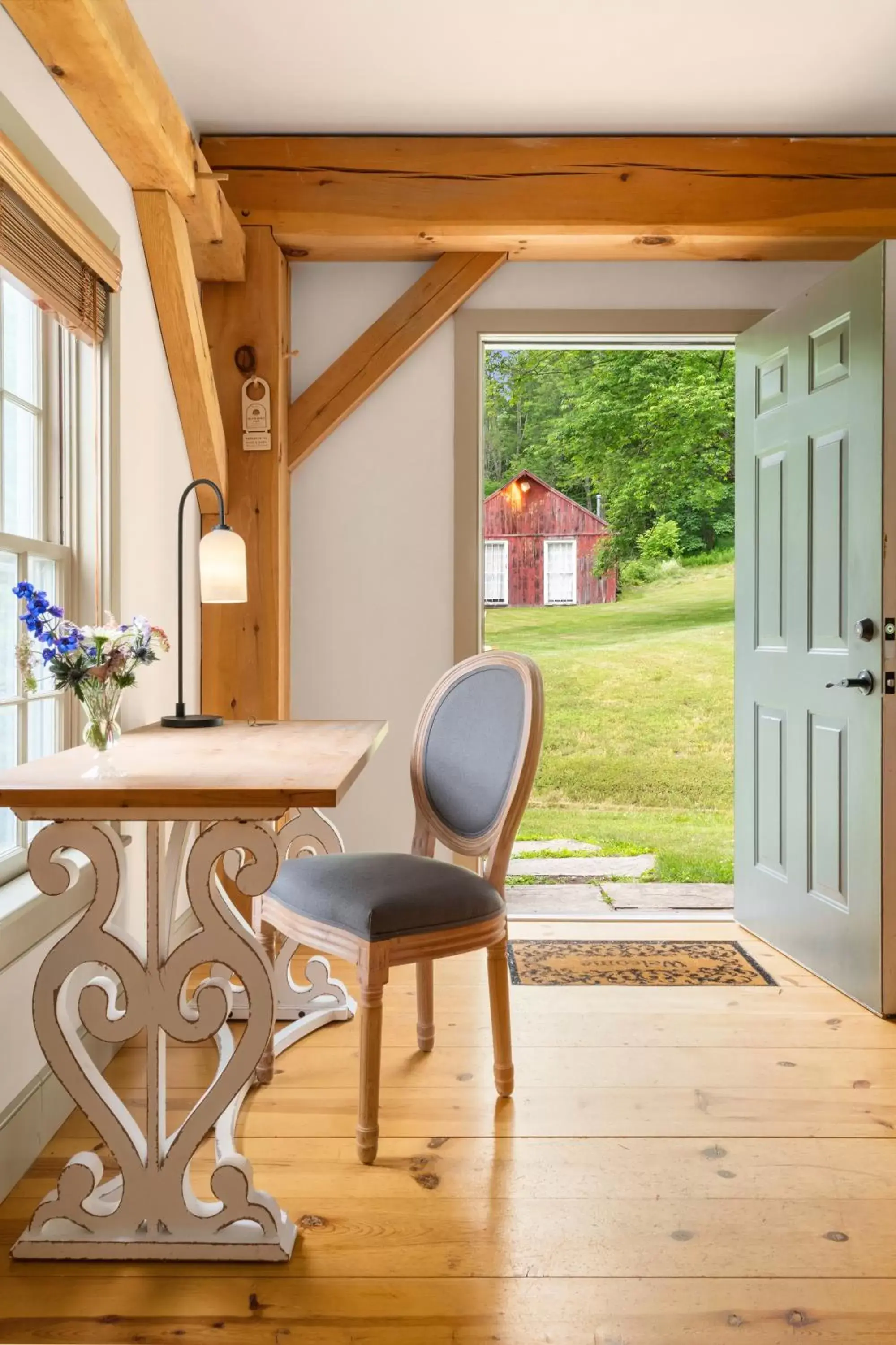 Decorative detail, Seating Area in Inn at Silver Maple Farm