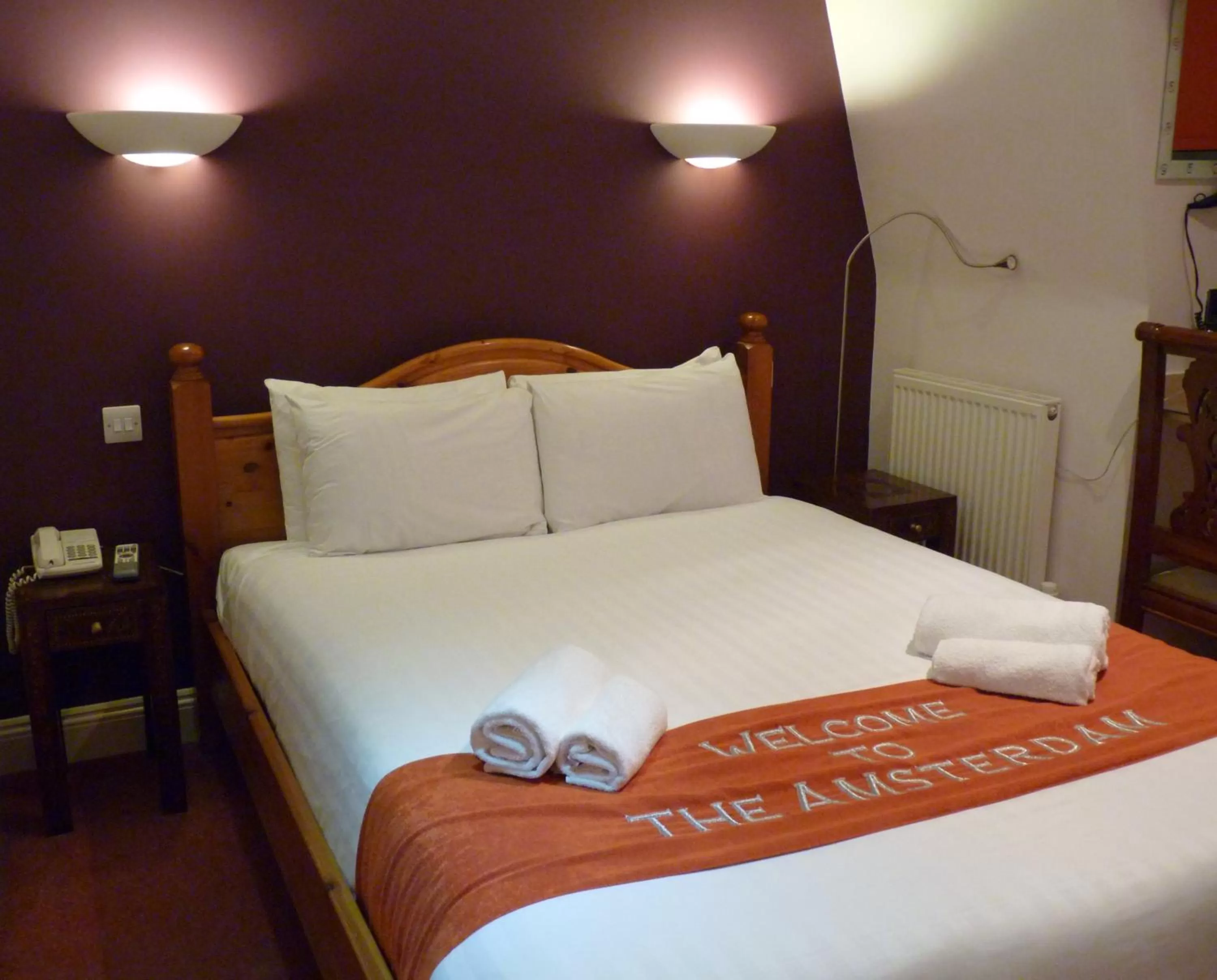 Bedroom, Bed in Amsterdam Hotel Brighton Seafront