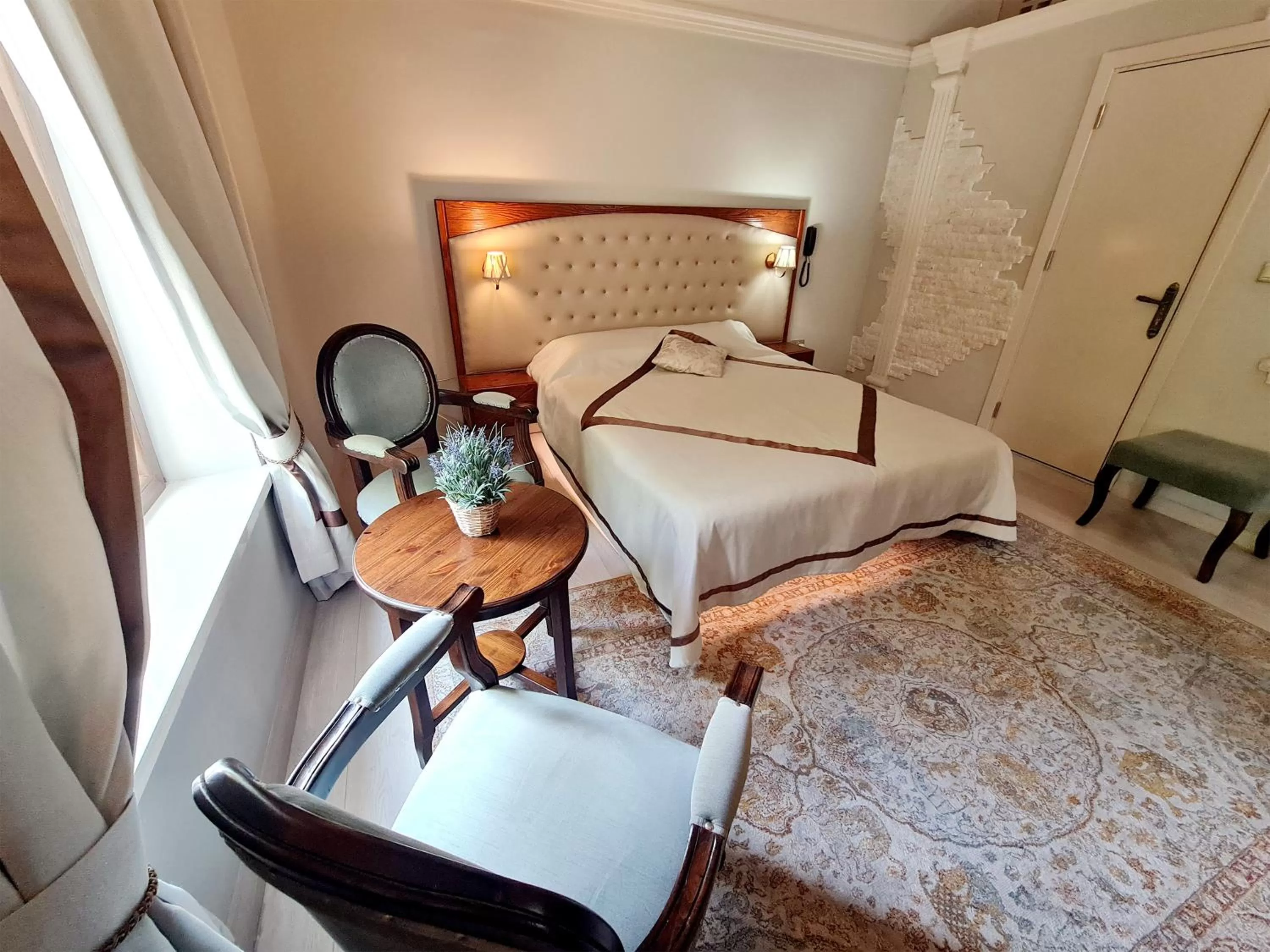 Bed in SOFIA BOUTIQUE HOTEL