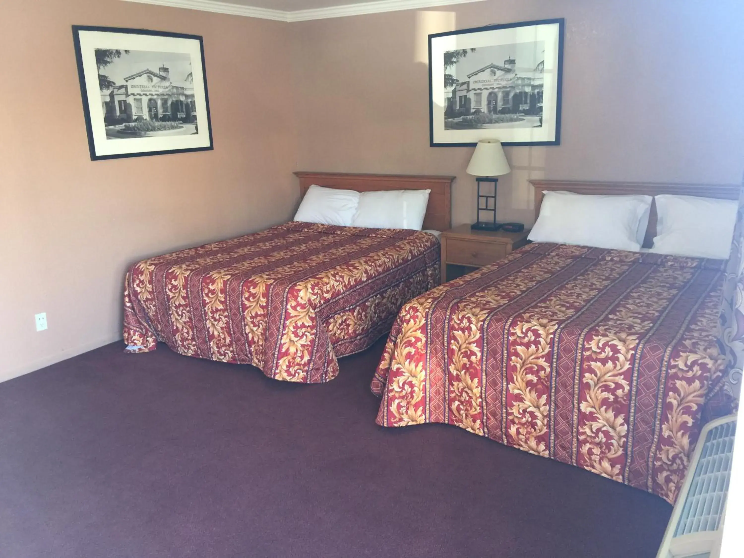 Bed in Mission Motel