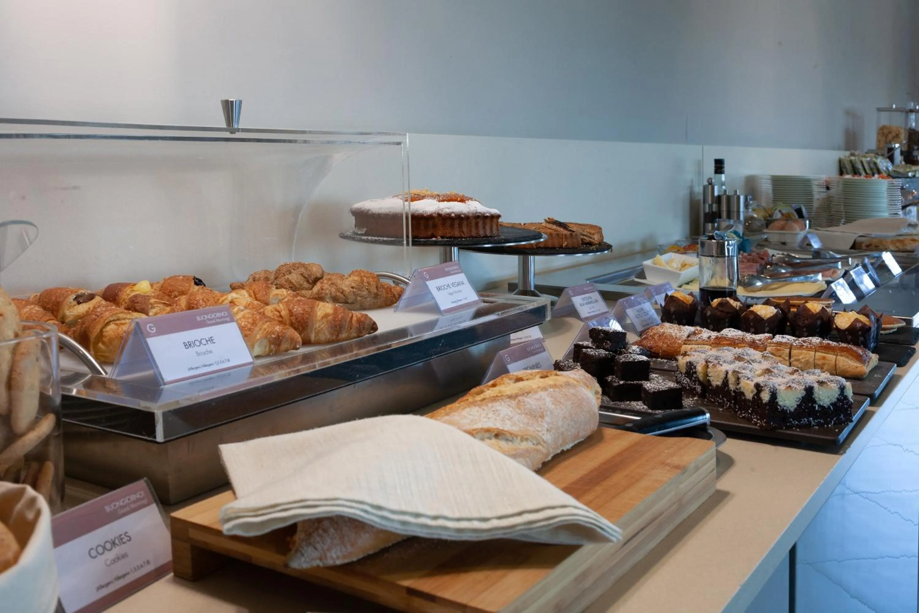 Food and drinks in G Hotel Ancona