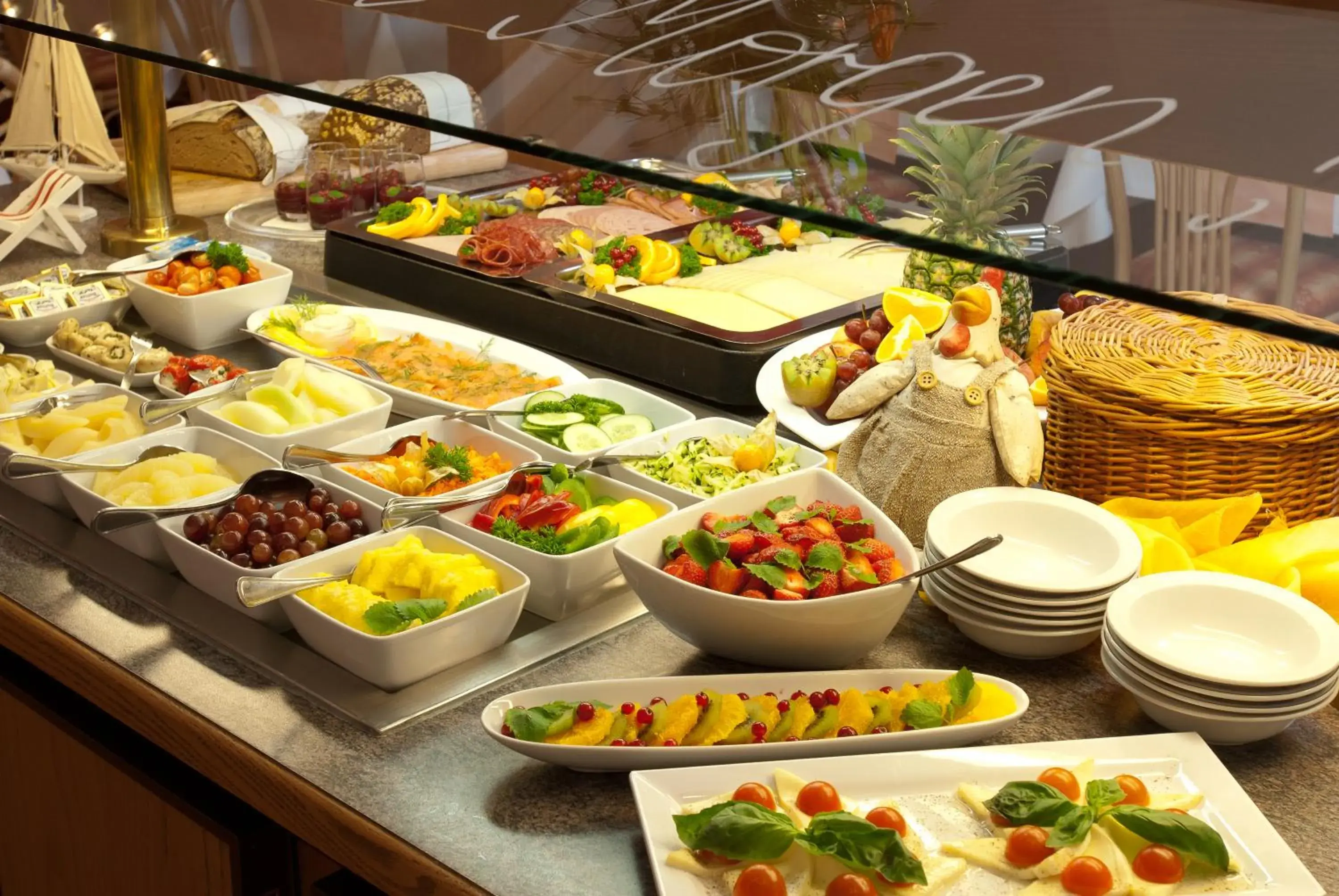 Buffet breakfast in The Domicil Hotel Frankfurt City