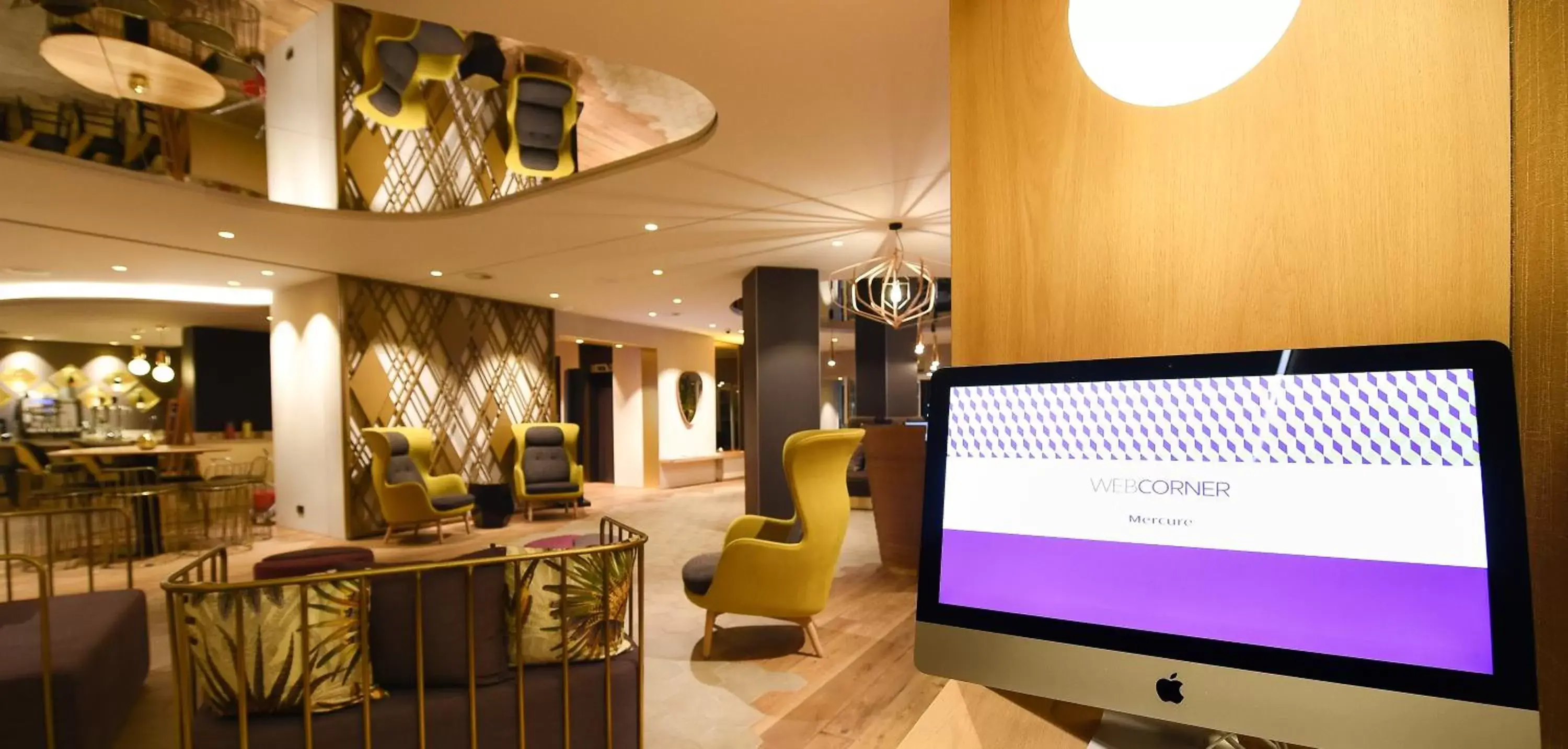 Lobby or reception, Lobby/Reception in Mercure Dijon Centre Clemenceau