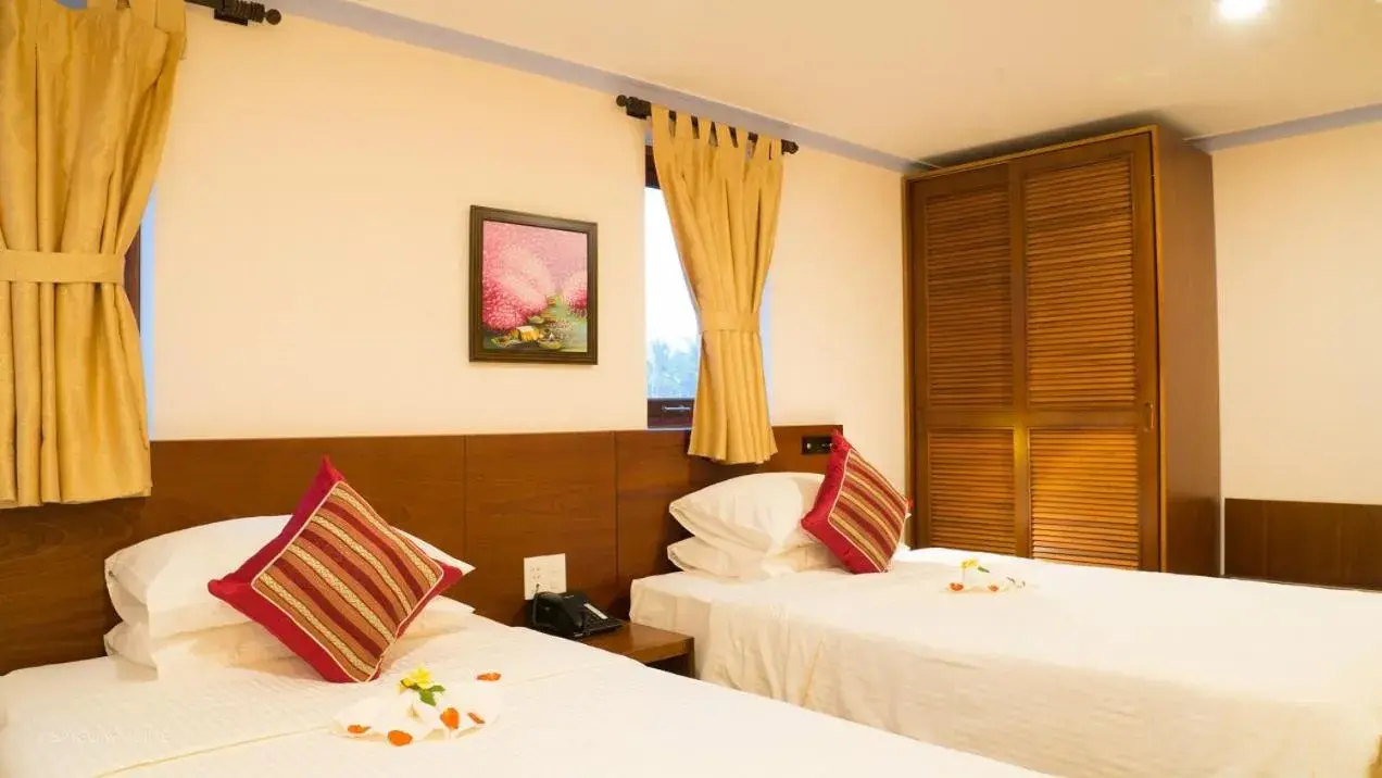 Bed in Saigon Mui Ne Resort