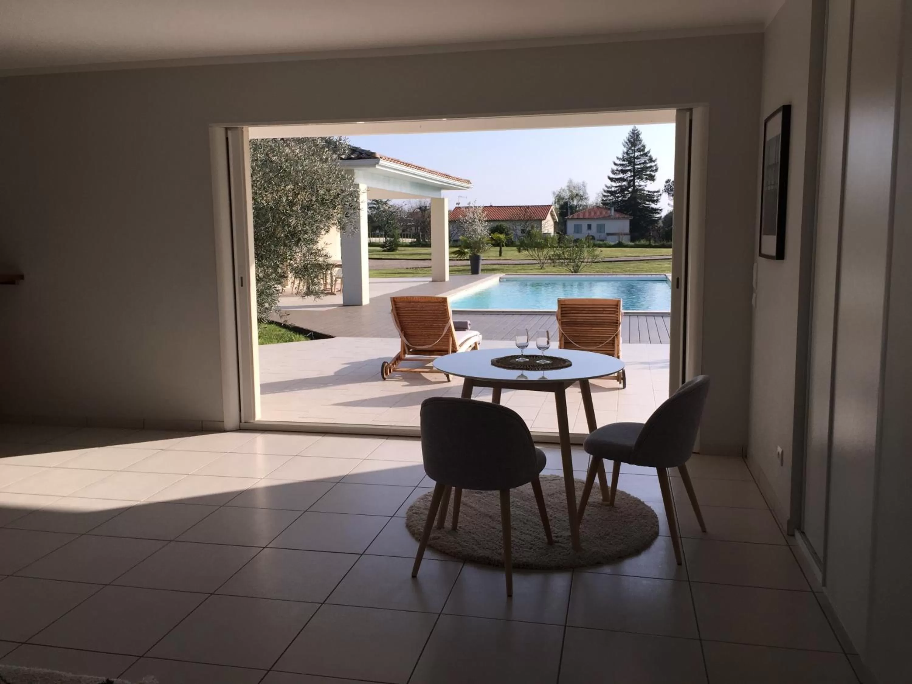 Pool View in Chambre d'hôtes Ama