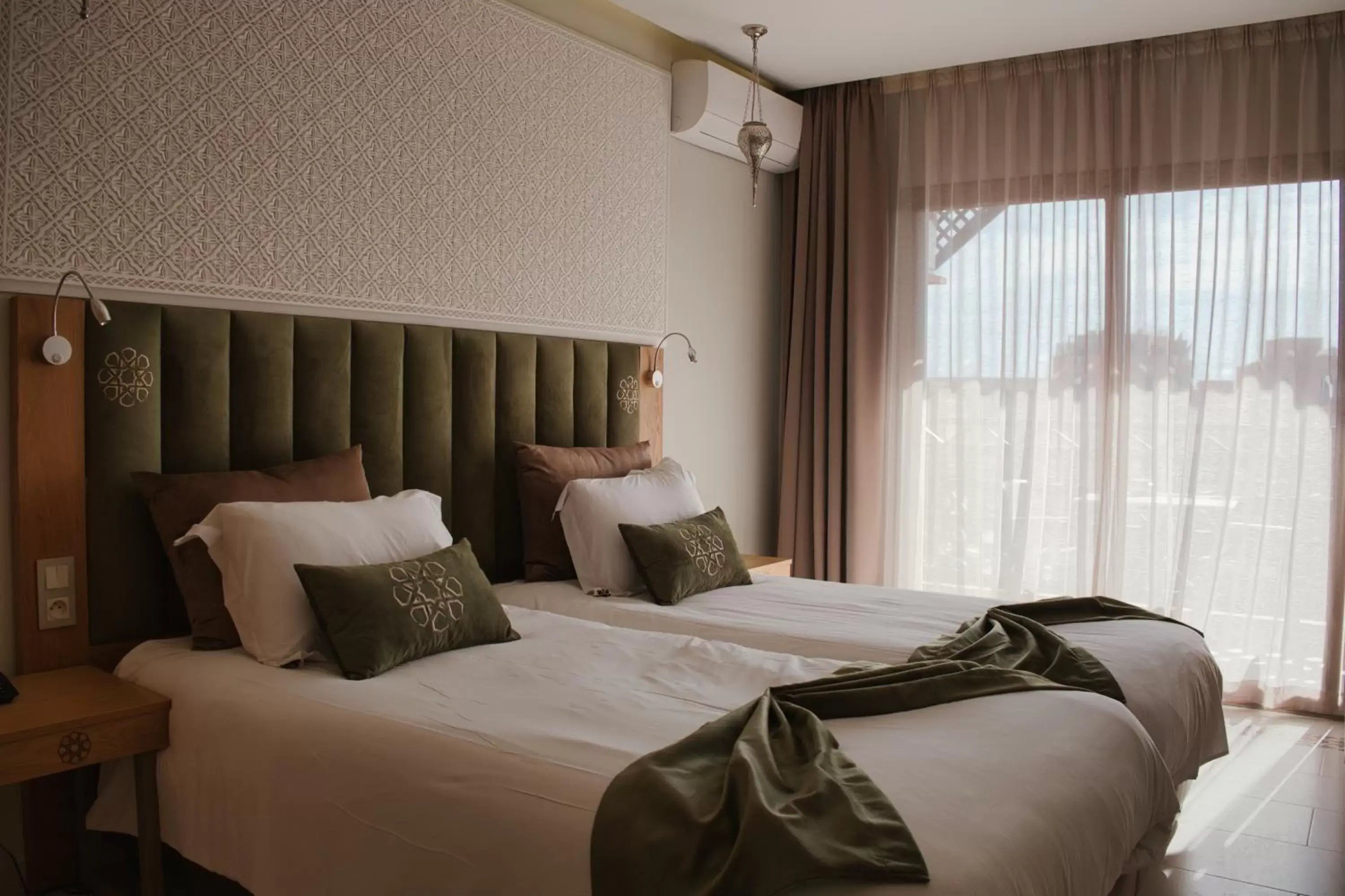 Bedroom, Bed in Diwane Hotel & Spa Marrakech