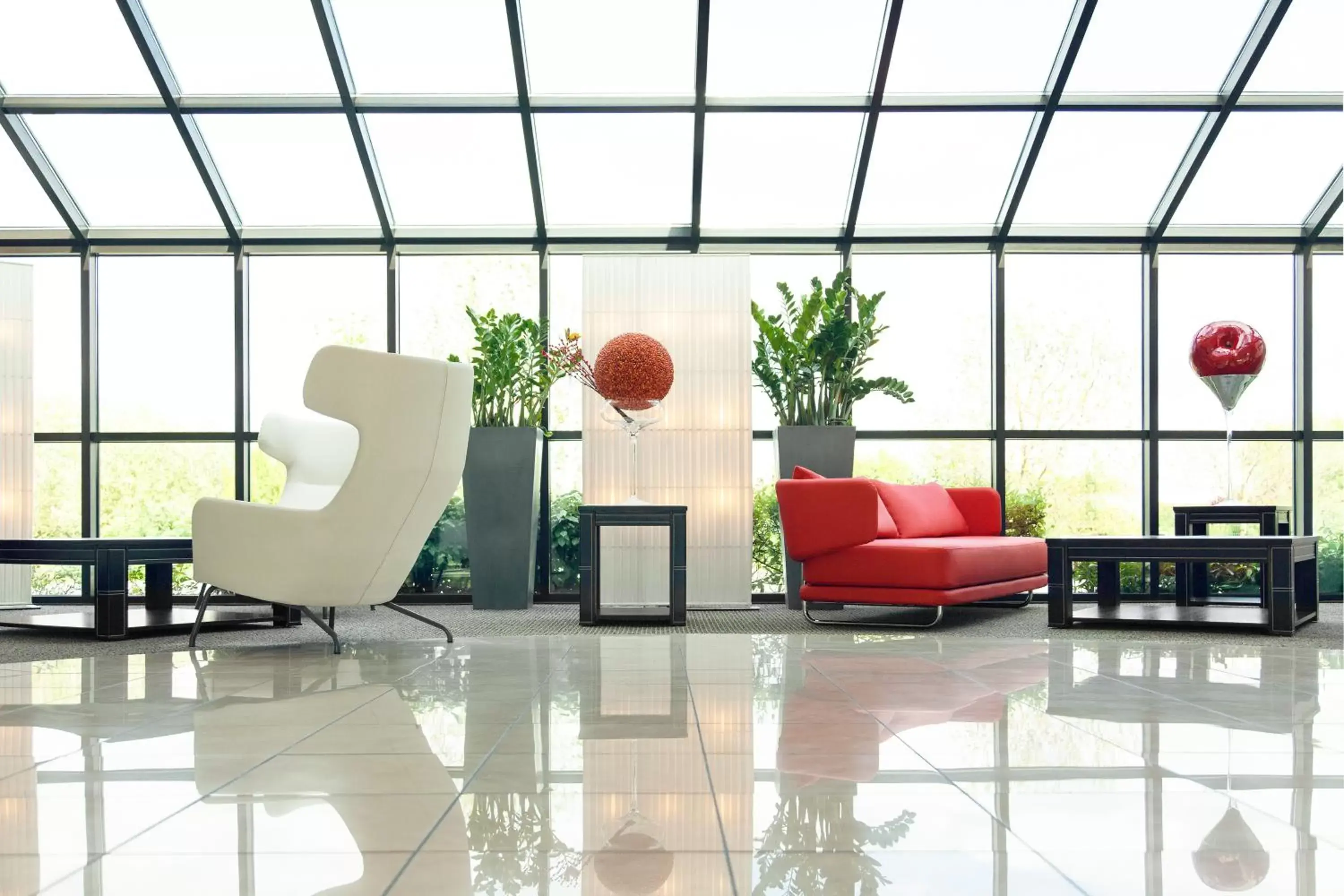 Decorative detail, Lobby/Reception in Novotel Chartres