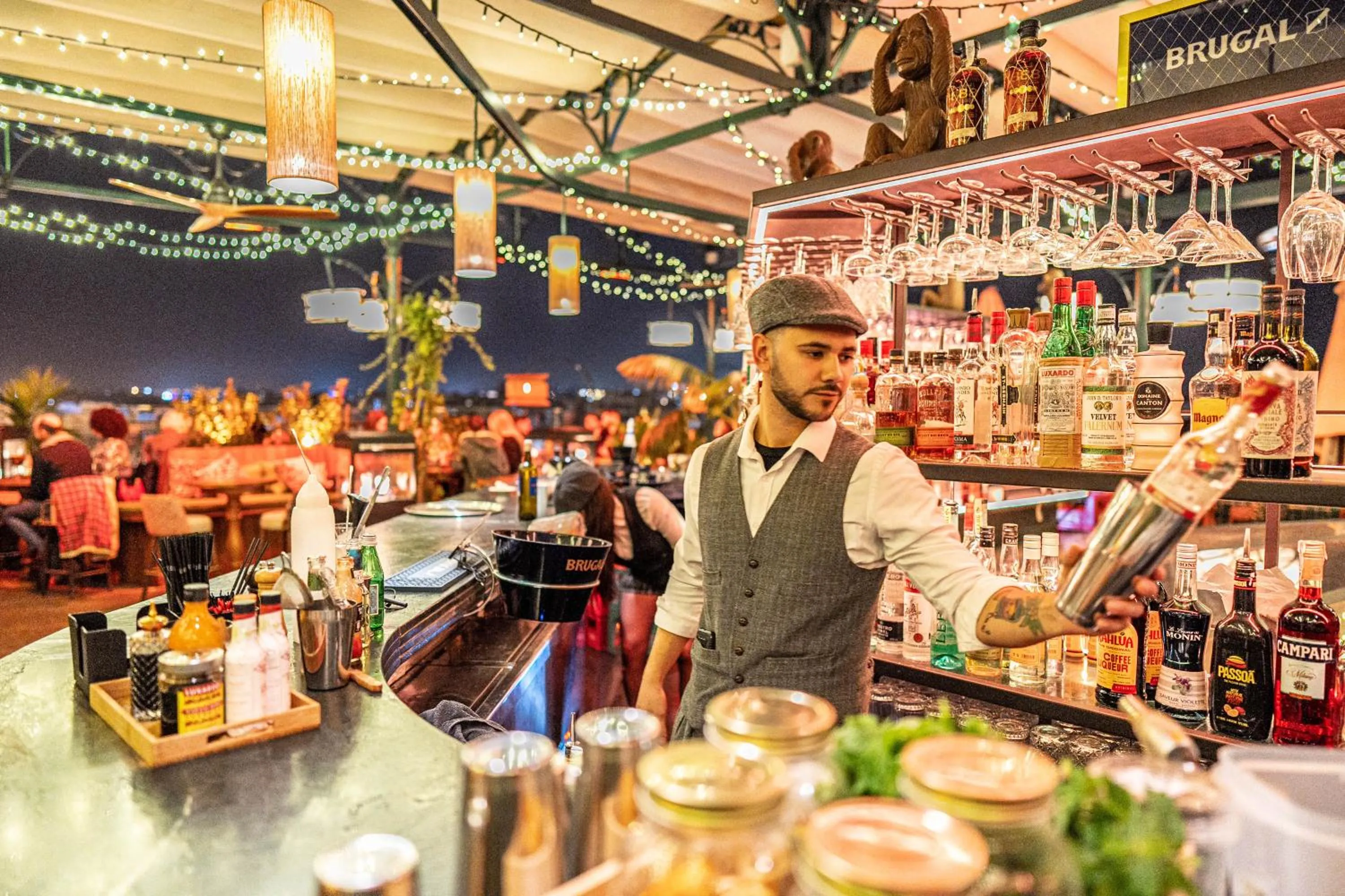 Property building in Hotel Lobby